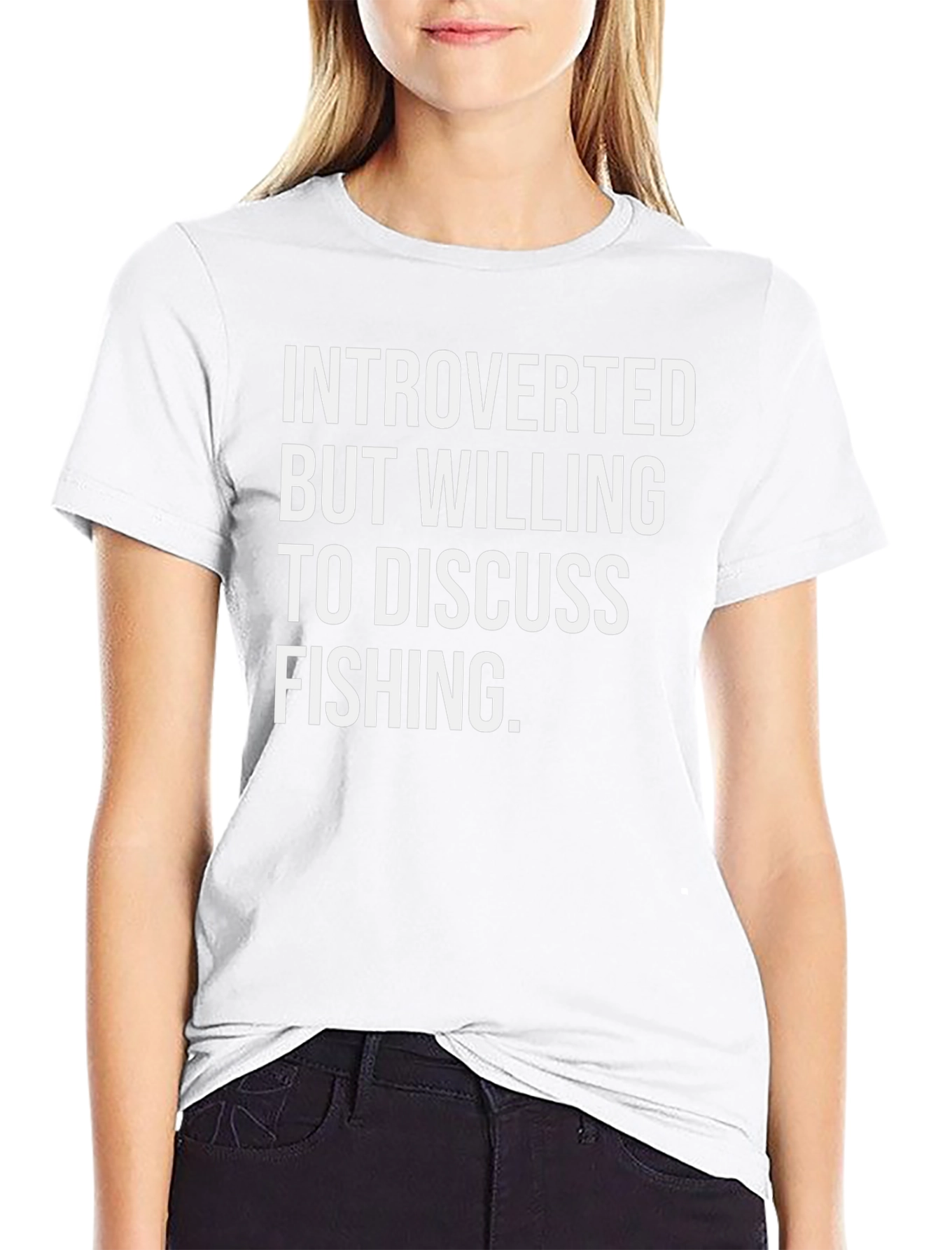 Introverted Fishing T-Shirt