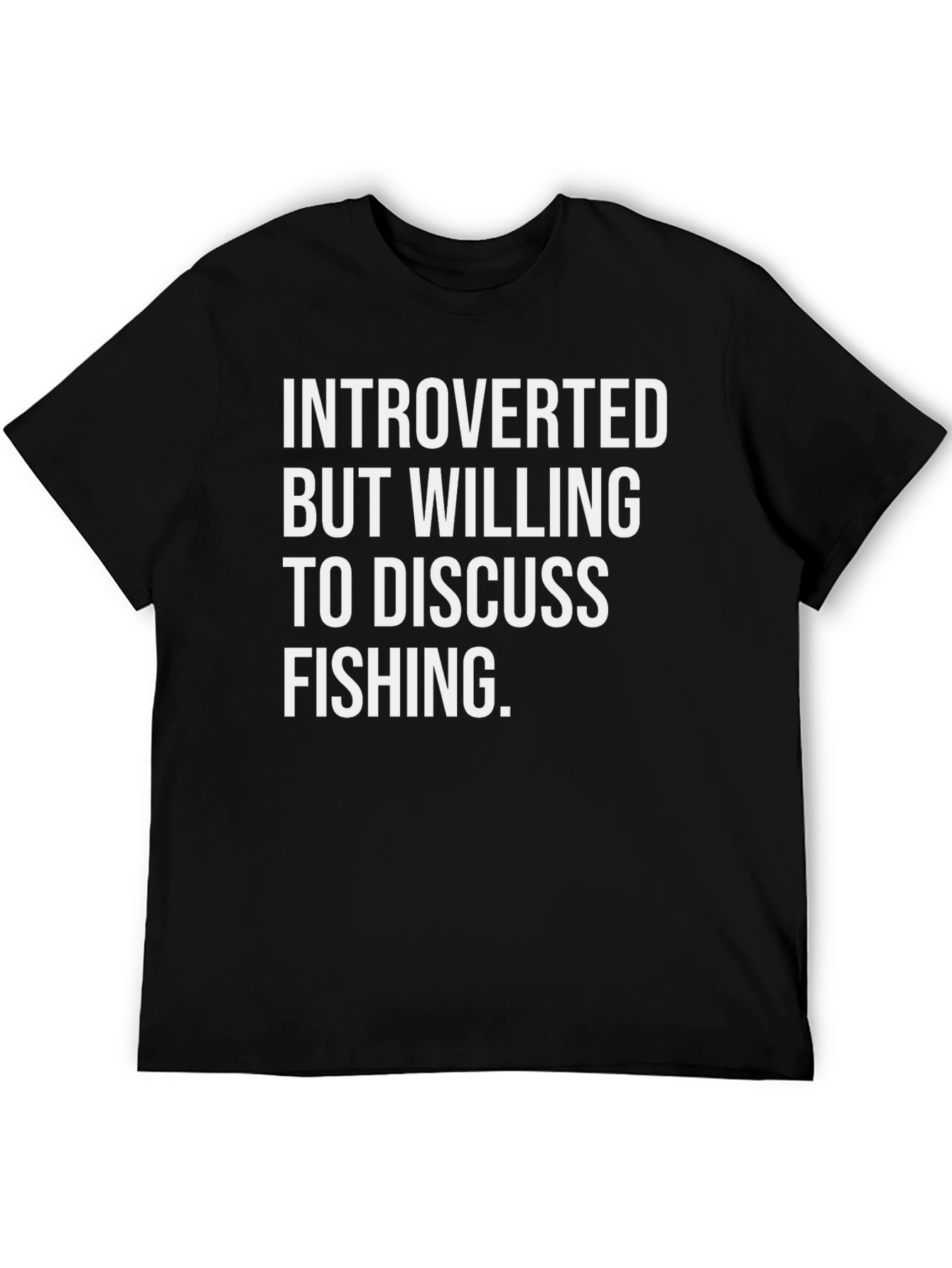Introverted Fishing T-Shirt