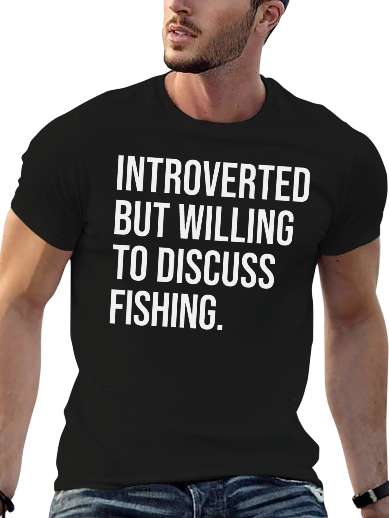 Introverted Fishing T-Shirt
