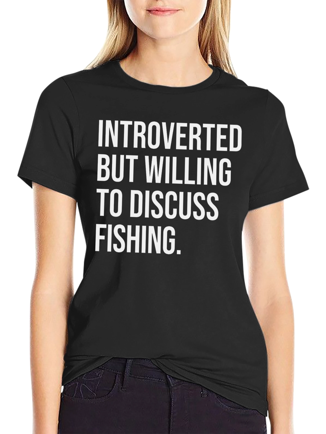 Introverted Fishing T-Shirt