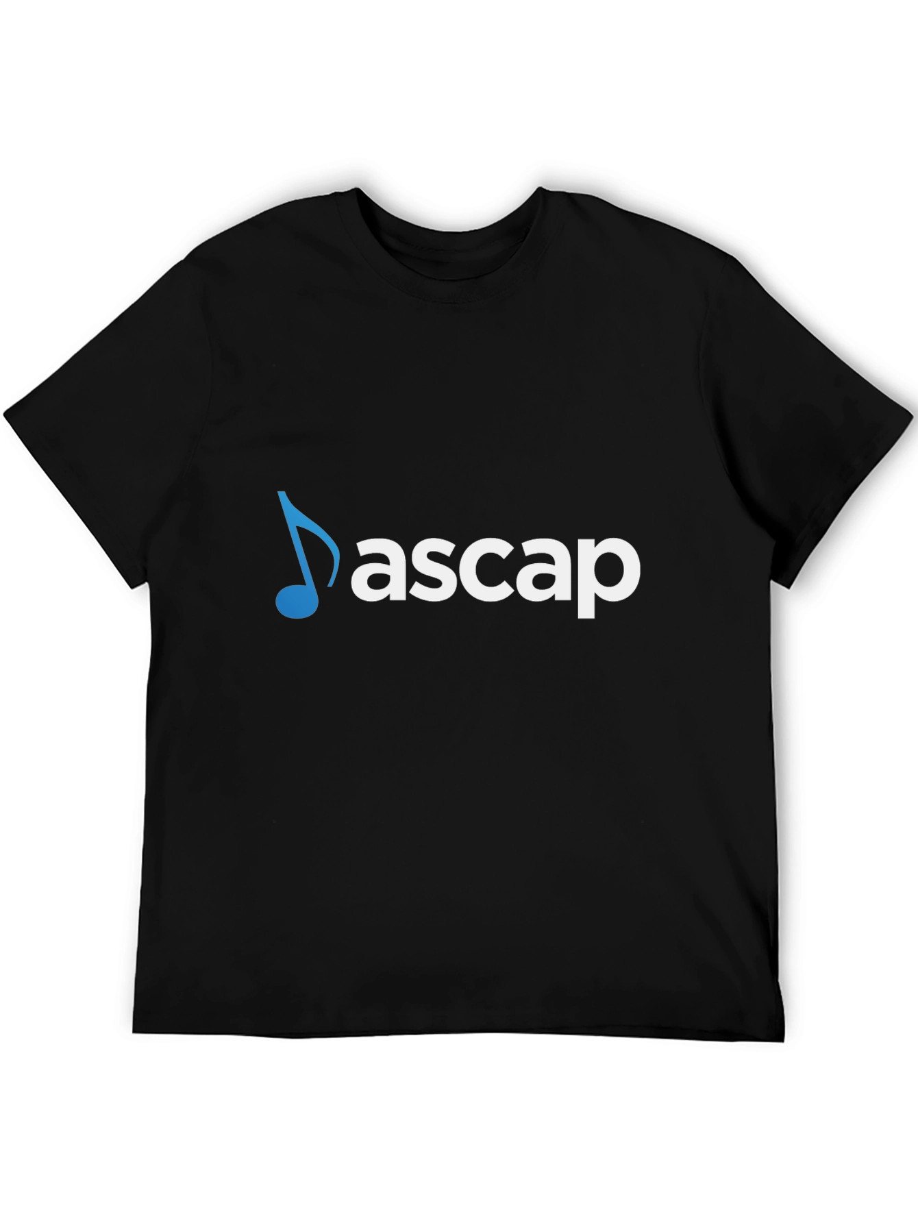 ASCP Music Note T-Shirt - Black Cotton Tee