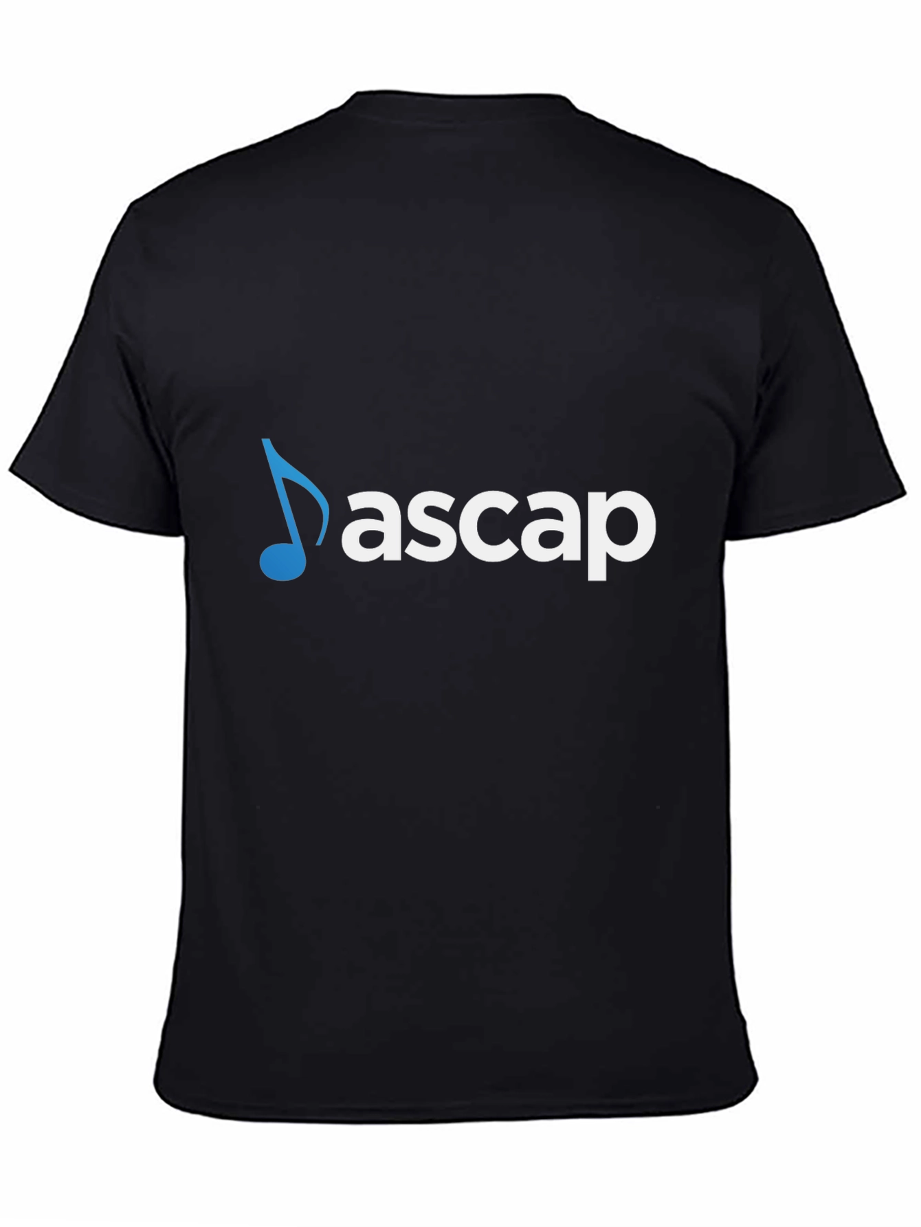 ASCP Music Note T-Shirt - Black Cotton Tee