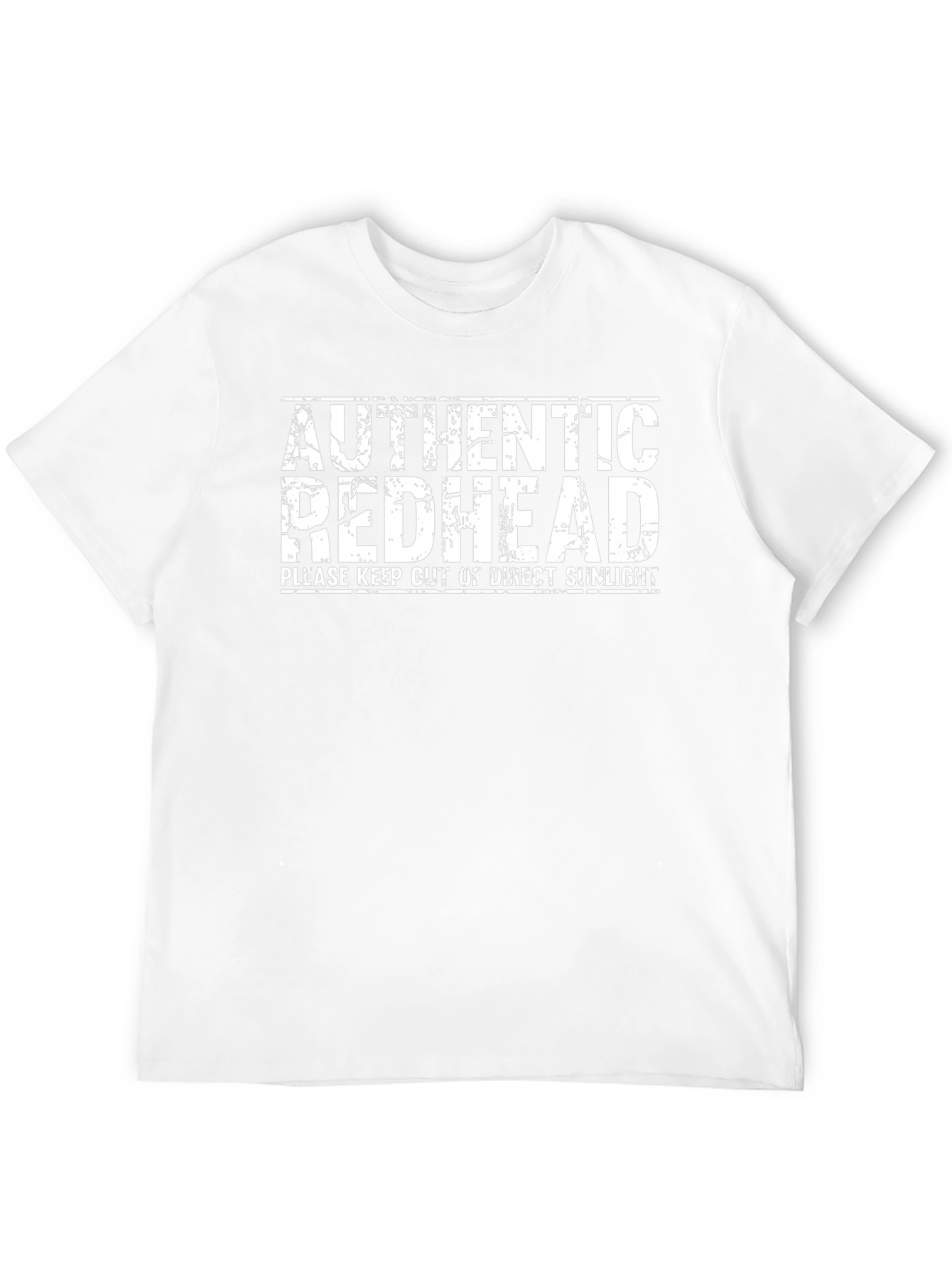 Authentic Redhead Graphic T-Shirt - Black