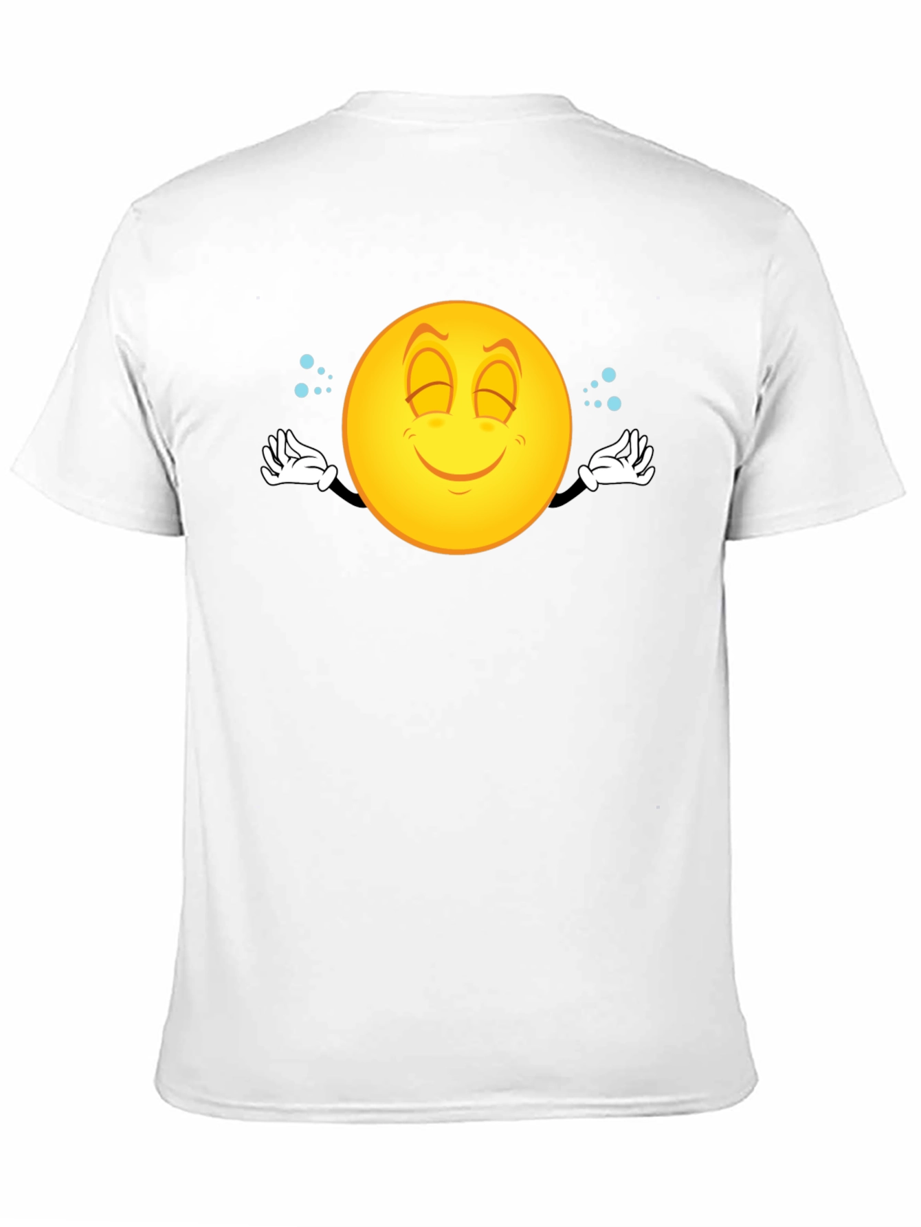 Zen Emoji Graphic Black T-Shirt