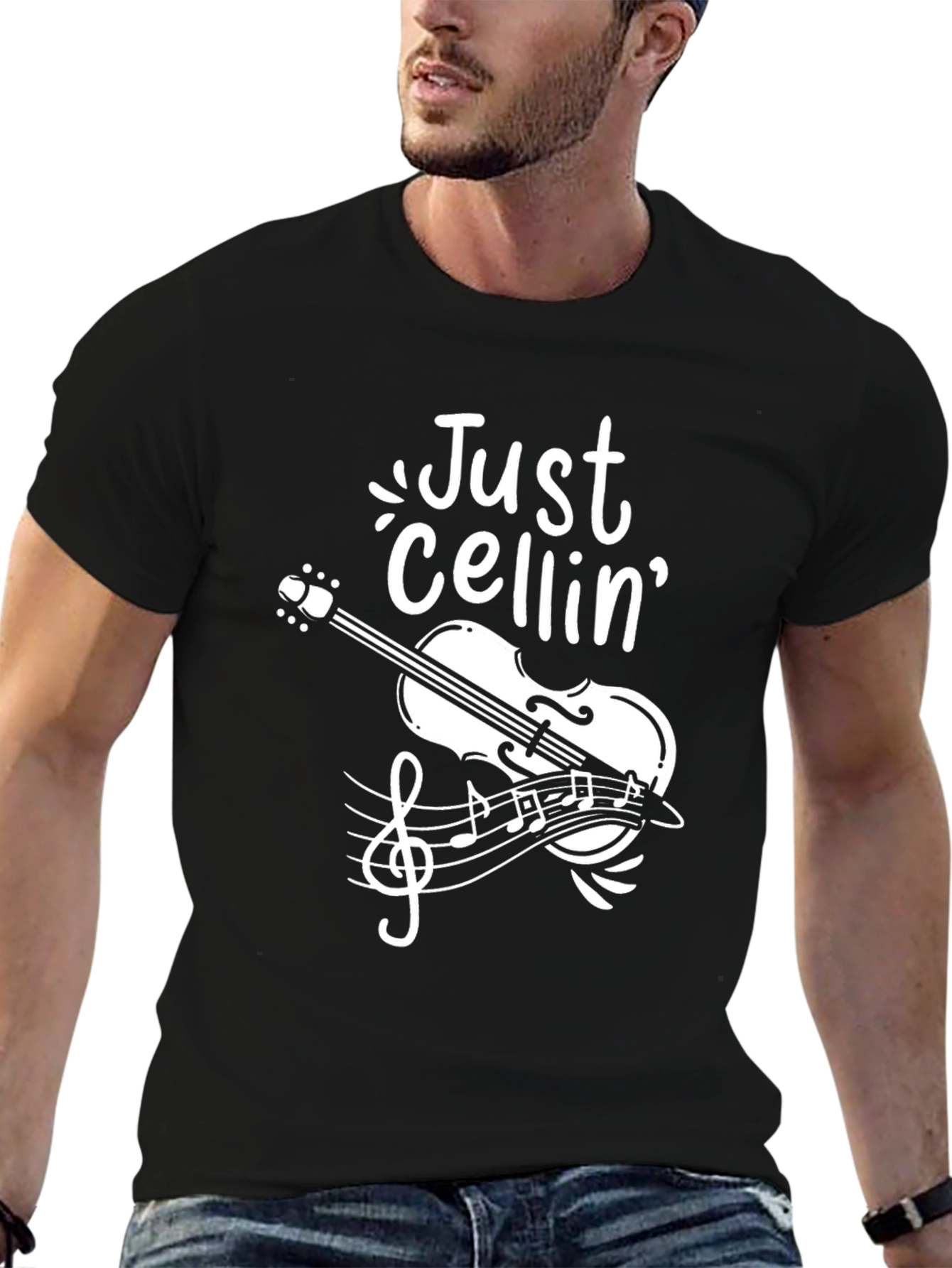 Just Cellin Music Lover T-Shirt