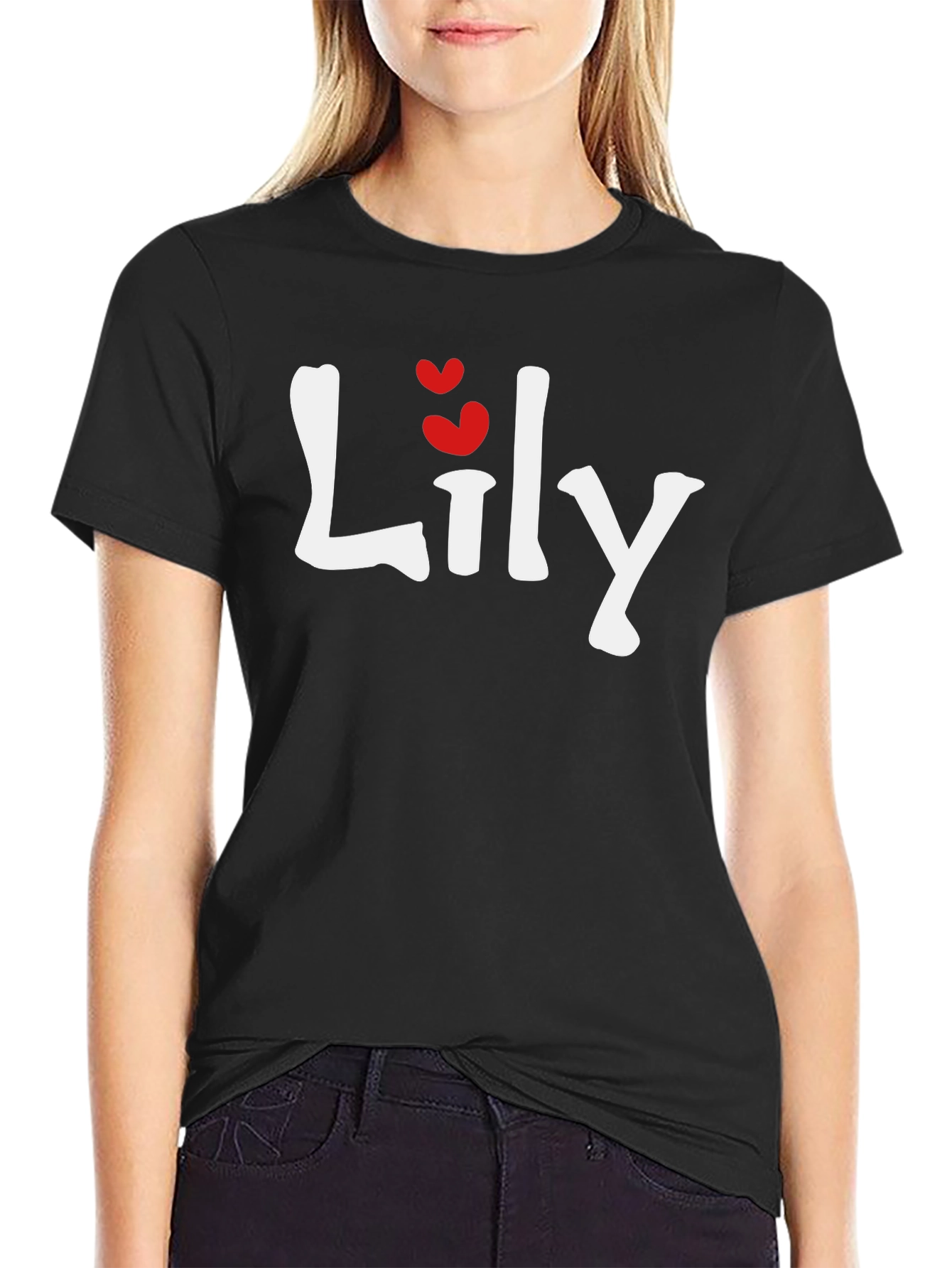 Lily Heart T-Shirt - Valentines Gift