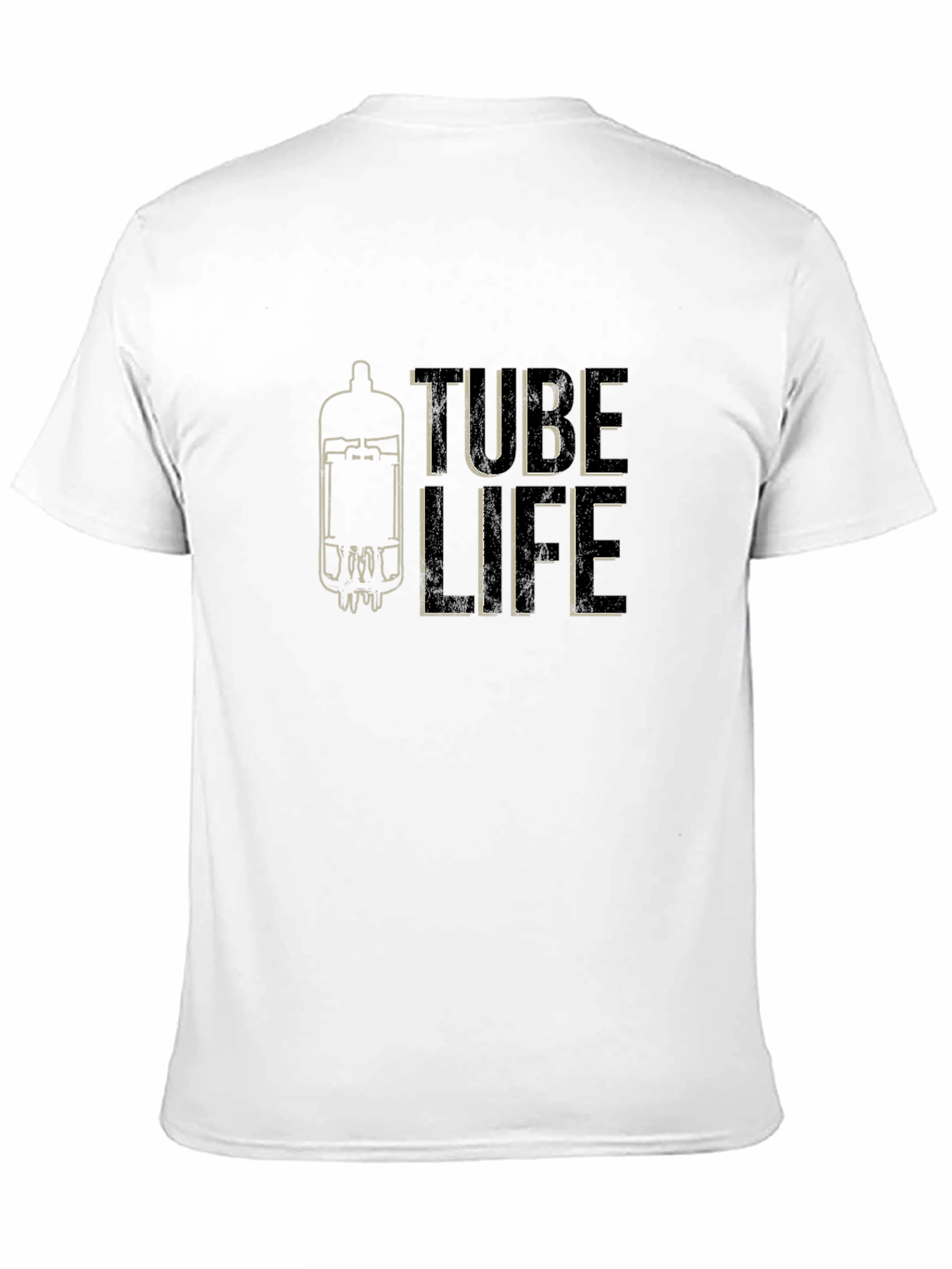 Tube Life Graphic T-Shirt - Black