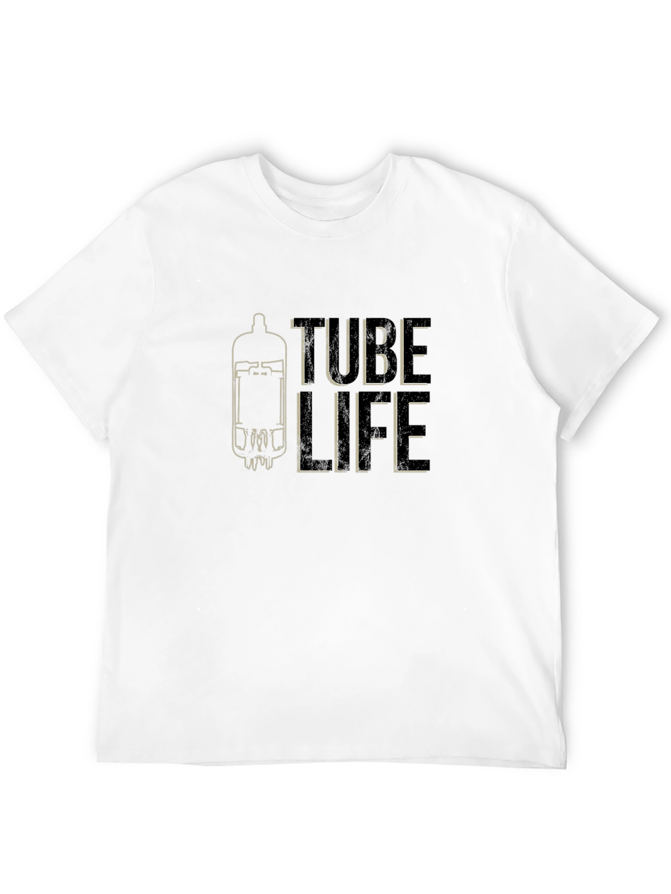 Tube Life Graphic T-Shirt - Black
