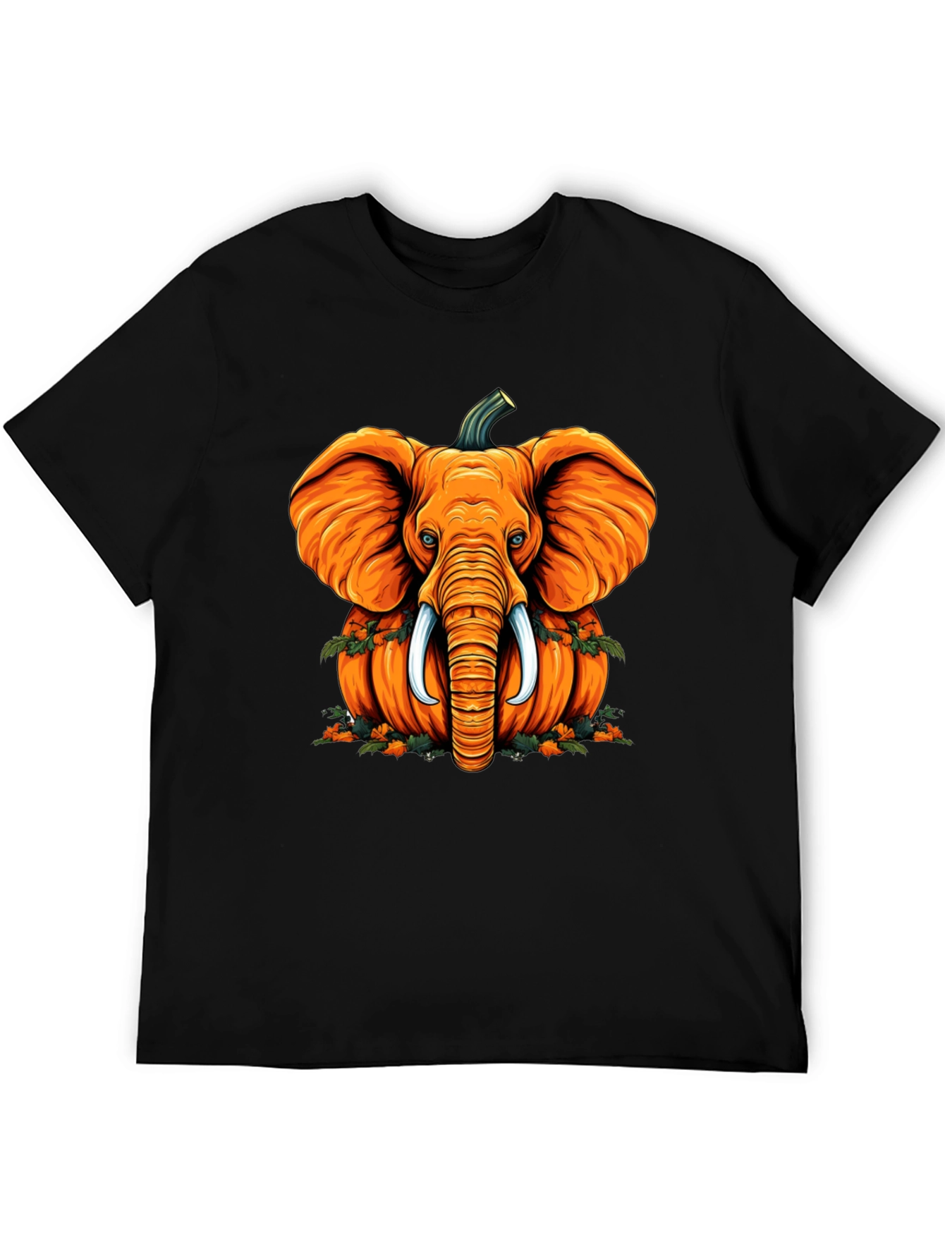 Pumpkin Elephant T-Shirt - Unique Halloween Style