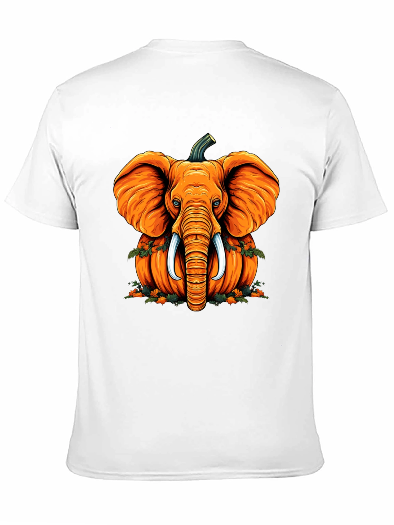Pumpkin Elephant T-Shirt - Unique Halloween Style