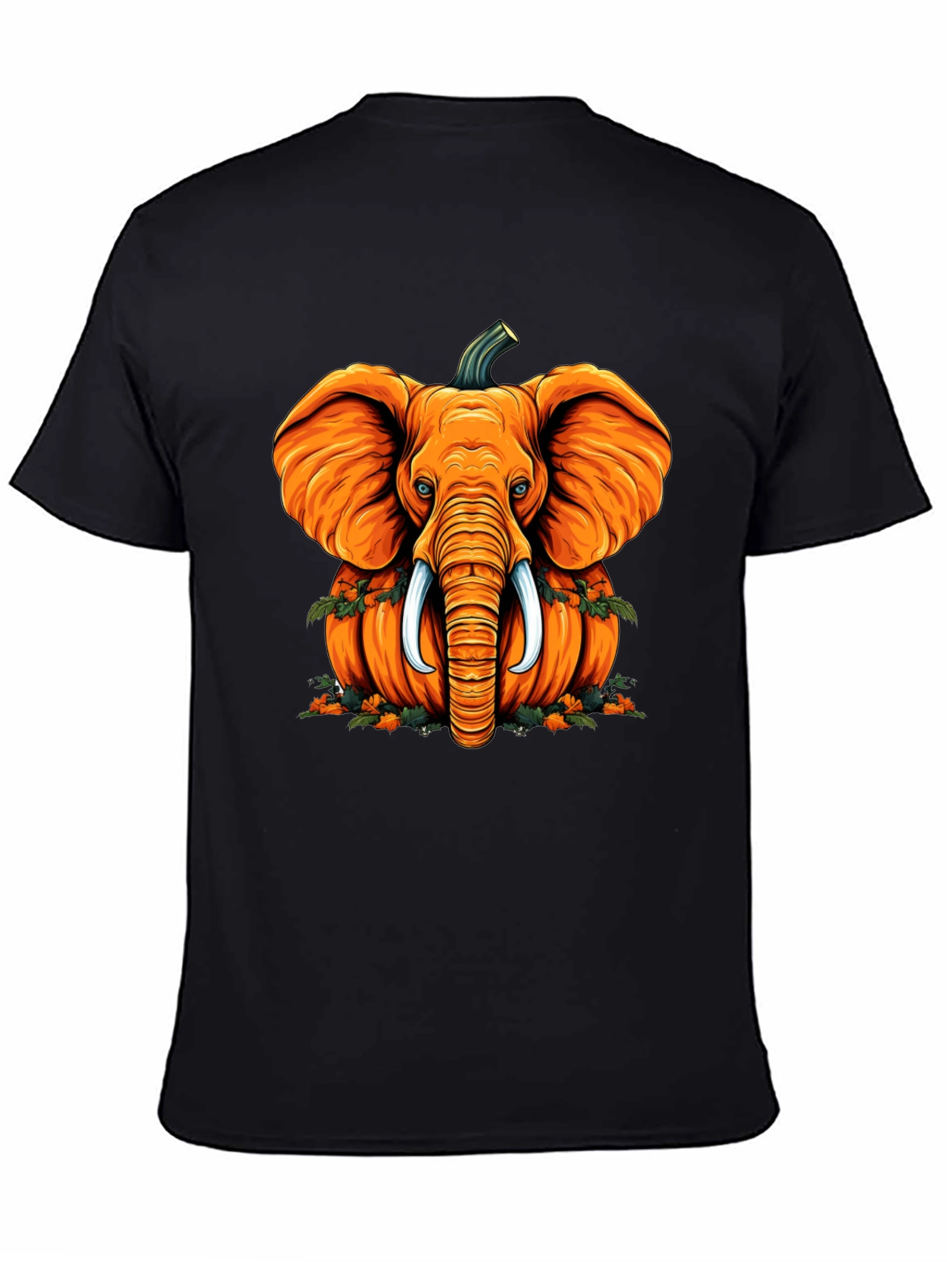 Pumpkin Elephant T-Shirt - Unique Halloween Style