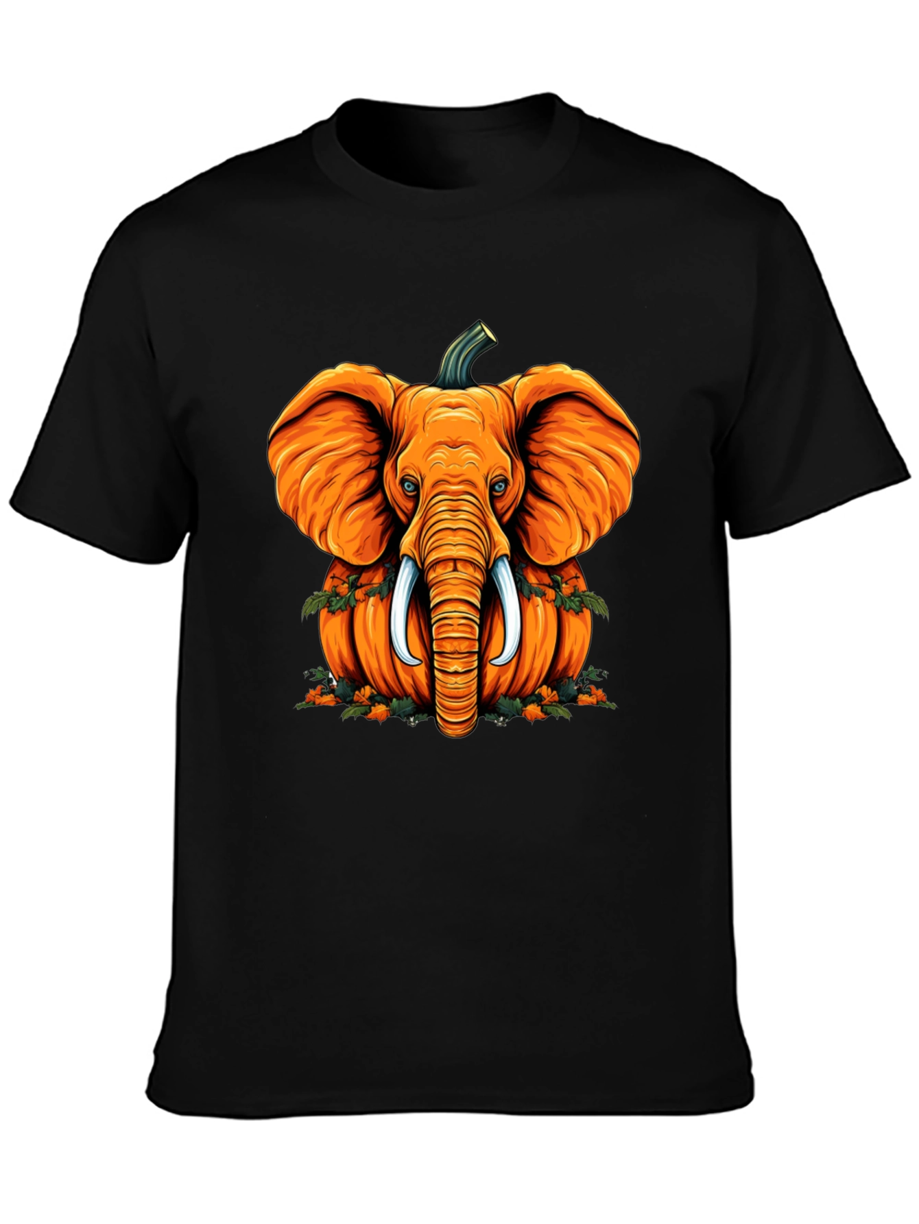 Pumpkin Elephant T-Shirt - Unique Halloween Style