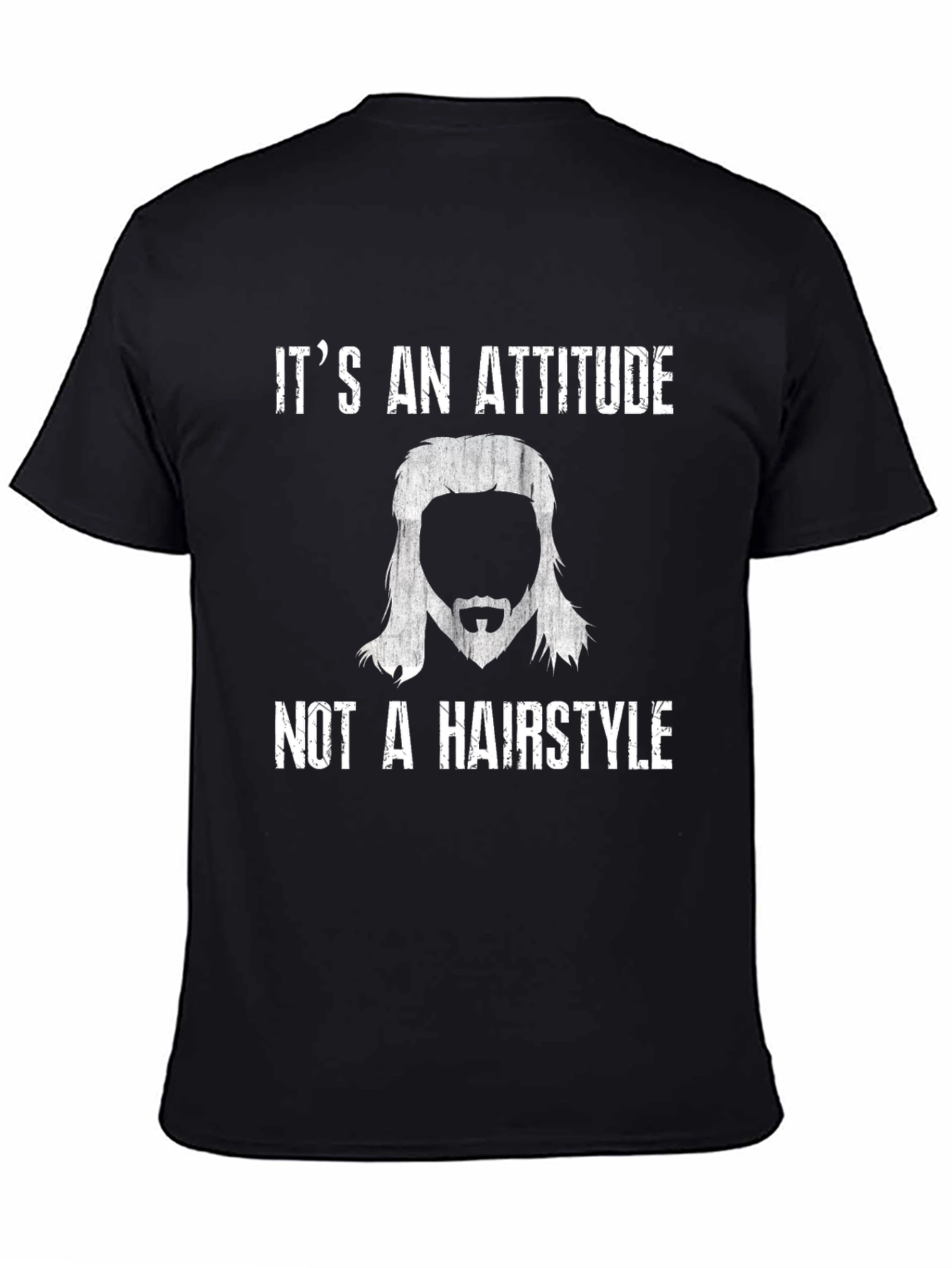 Attitude Not Hairstyle Graphic Tee