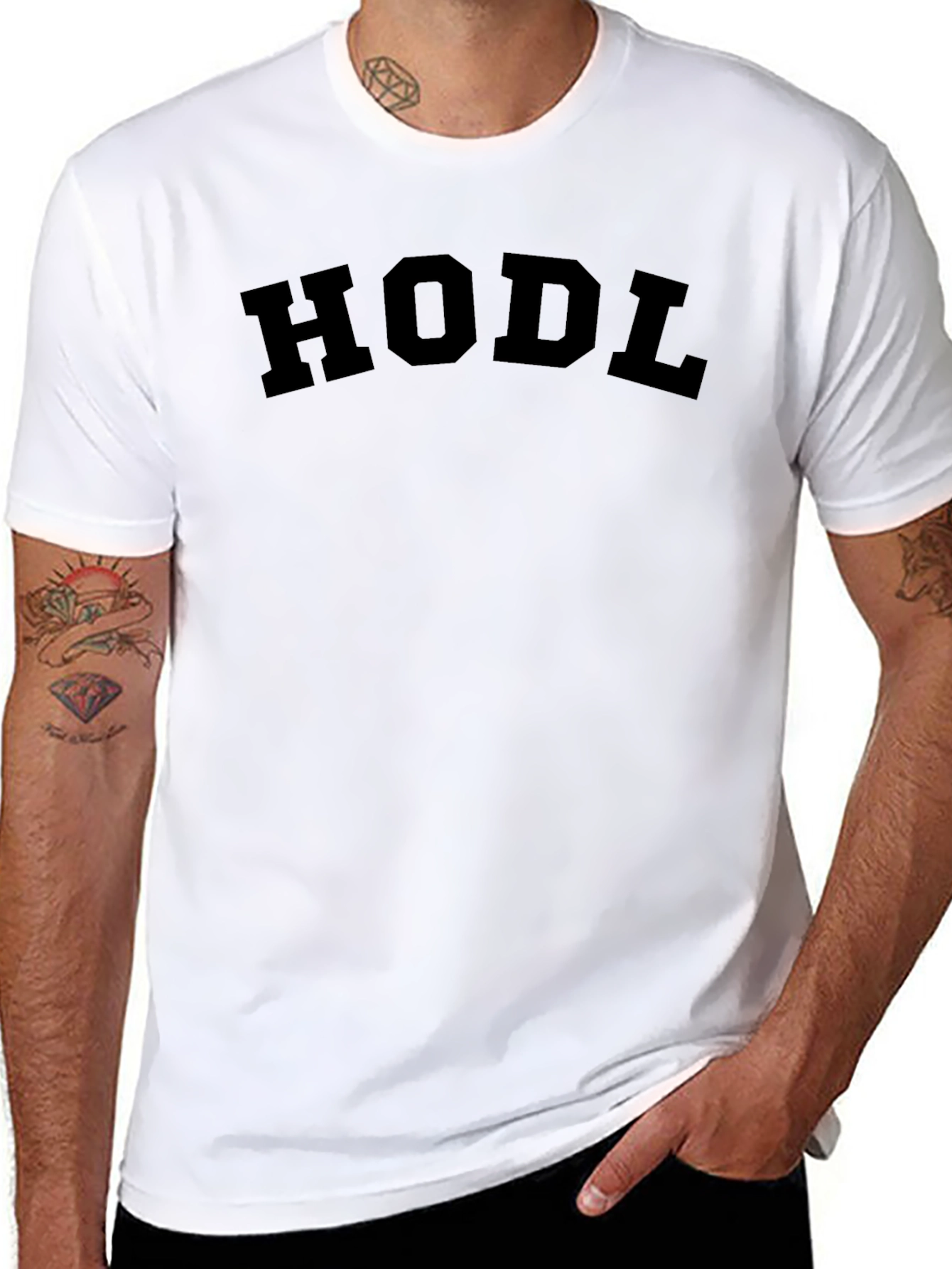 HODL Graphic Tee - Crypto Investor T-Shirt