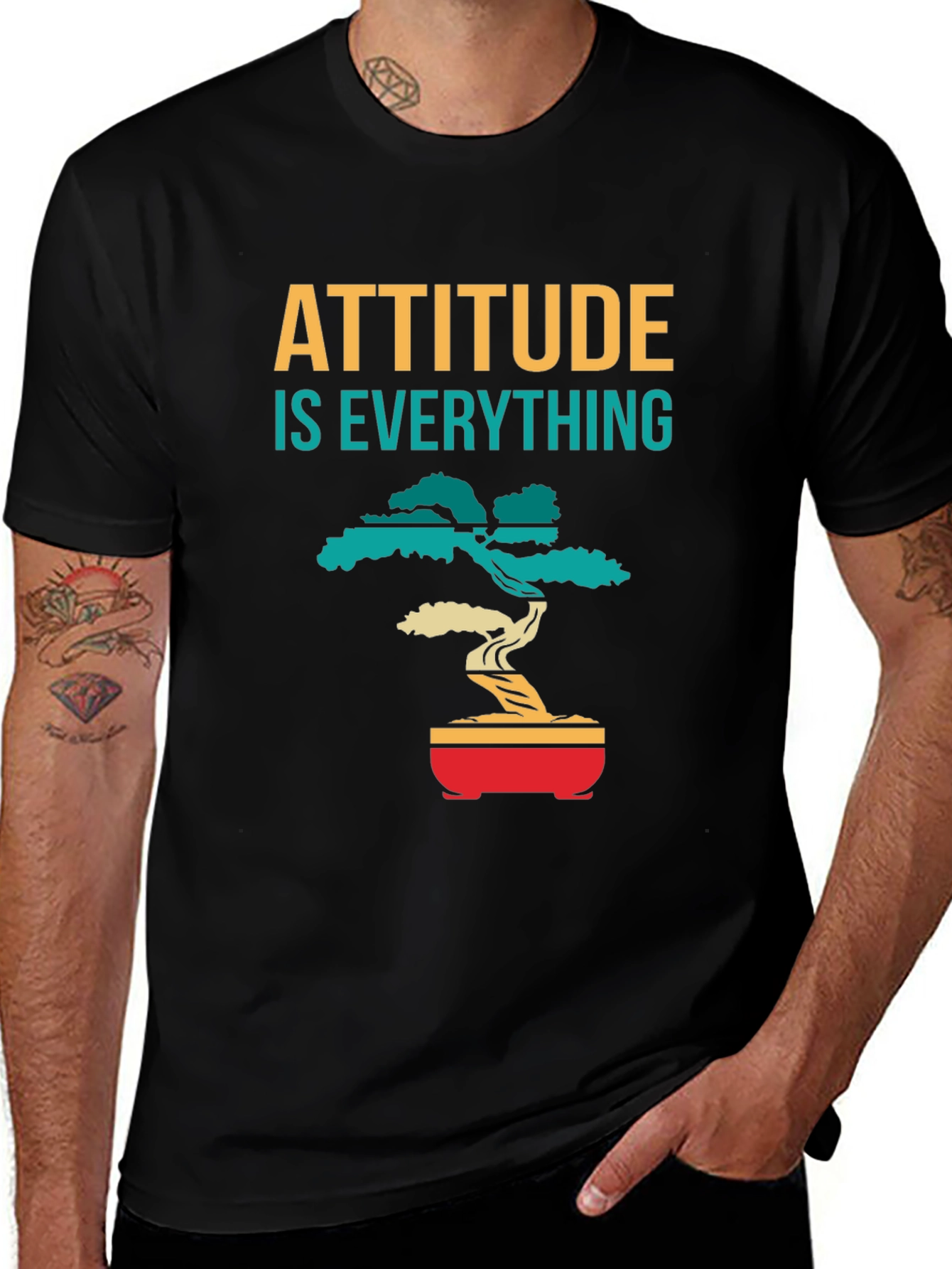 Attitude Bonsai Graphic Tee