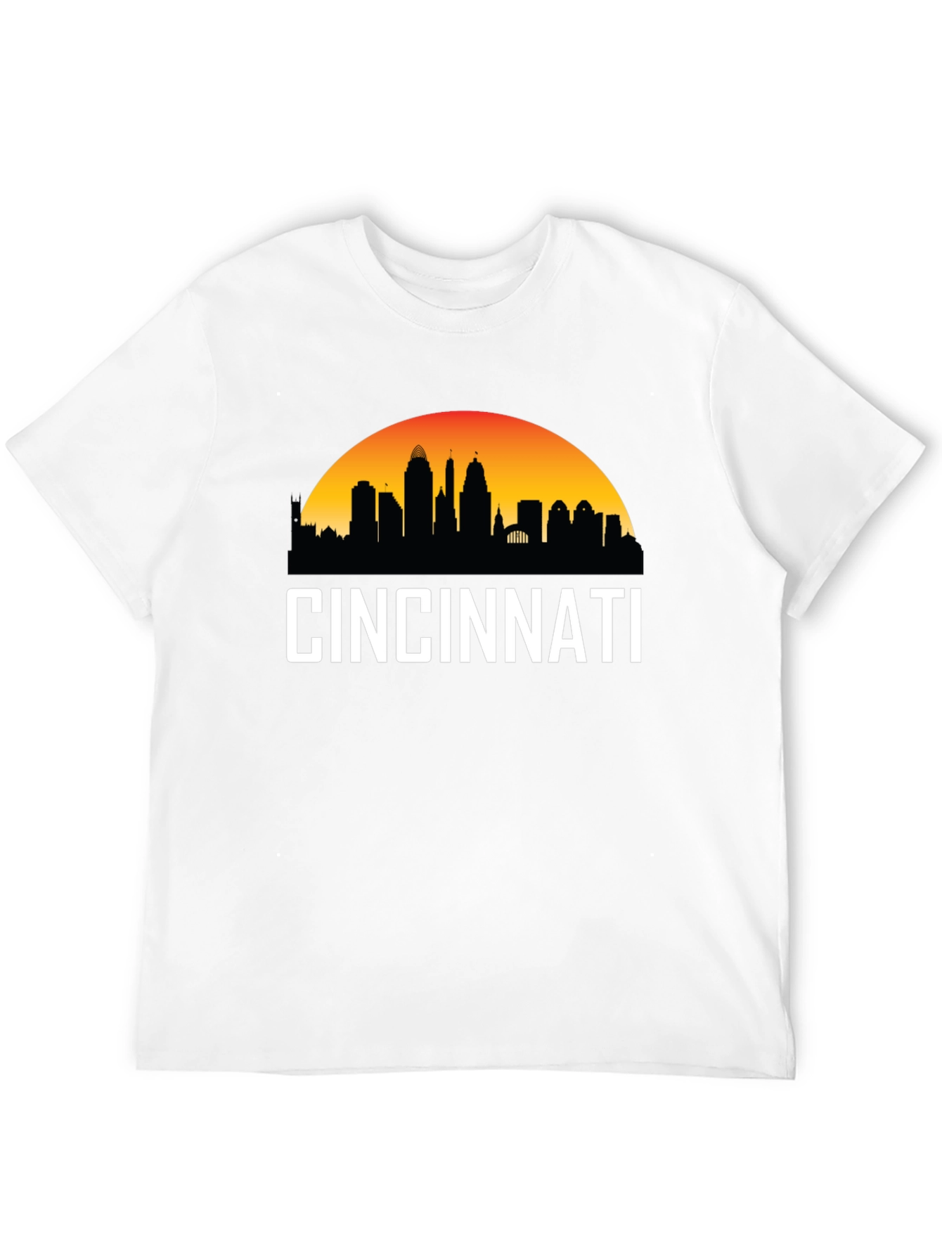 Cincinnati Skyline T-Shirt - City Pride Tee