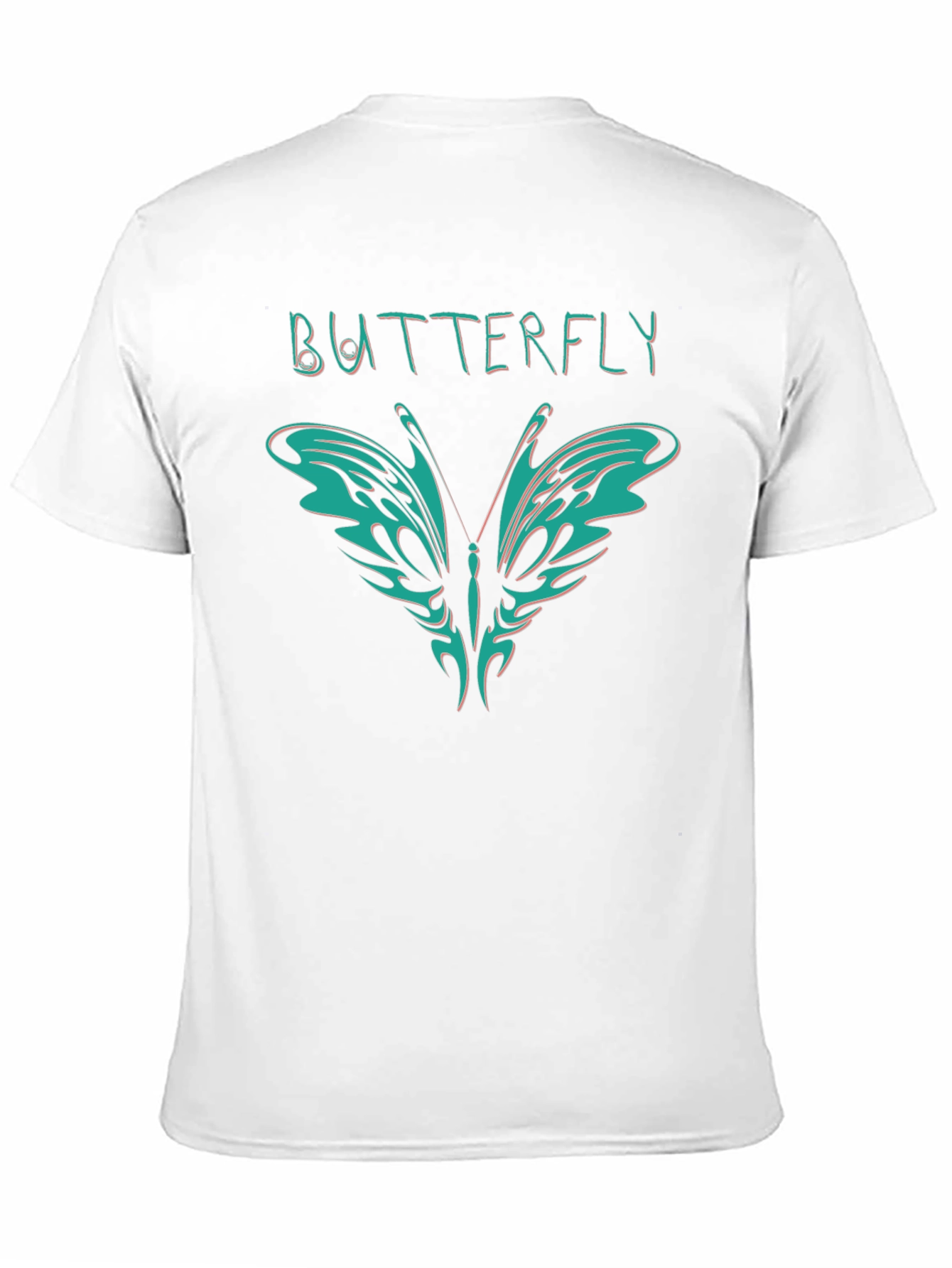 Butterfly Graphic Black T-Shirt