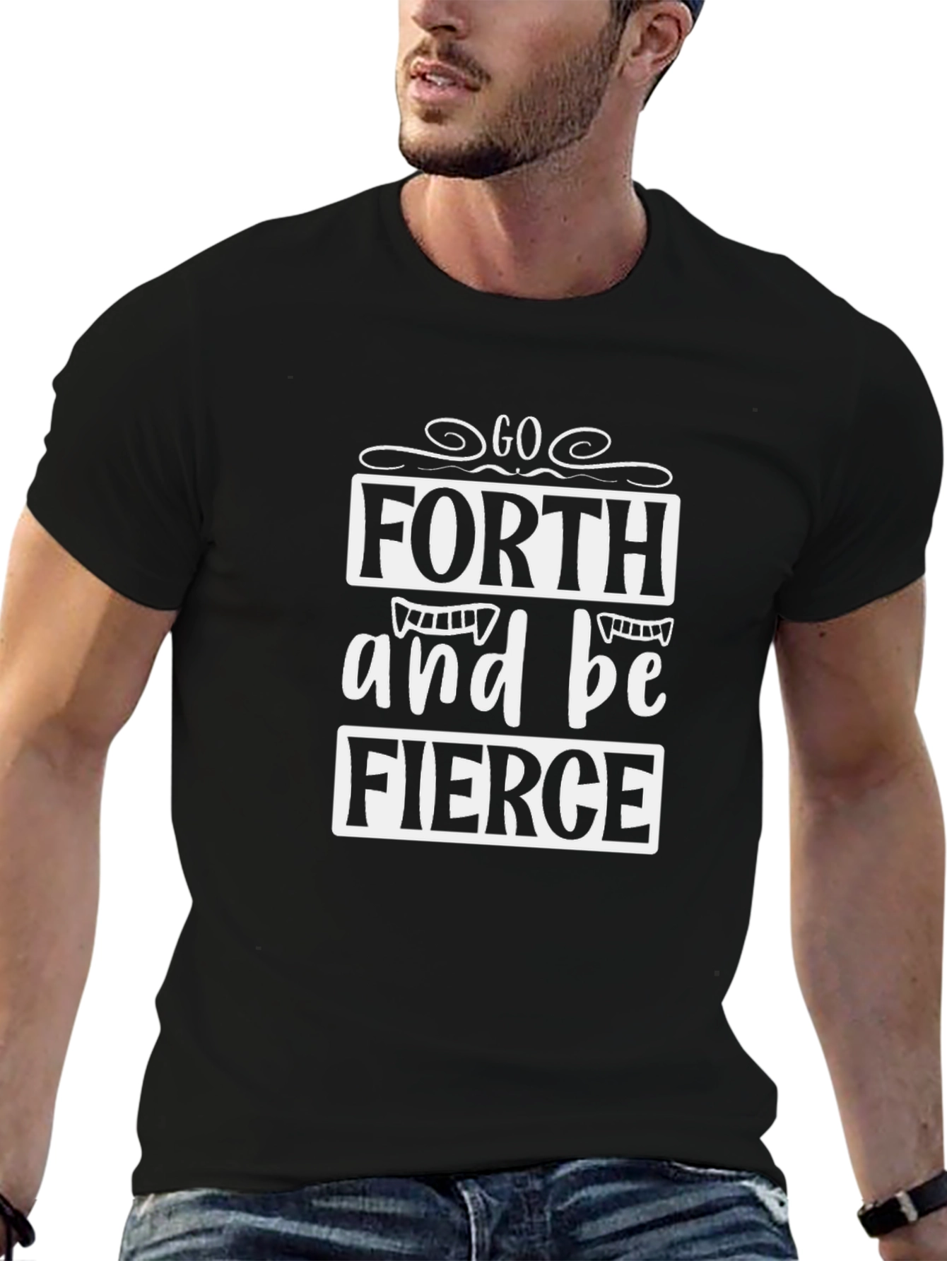 Go Forth & Be Fierce Graphic Tee