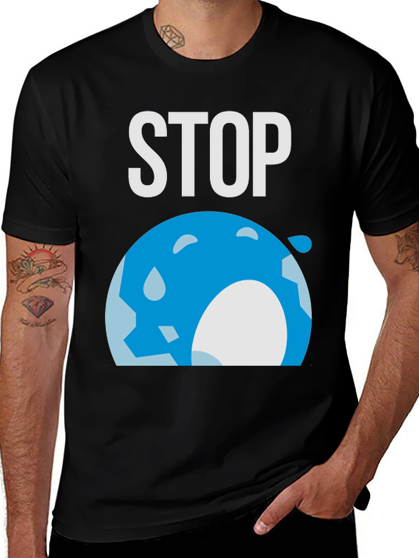 Stop Global Warming Graphic Tee