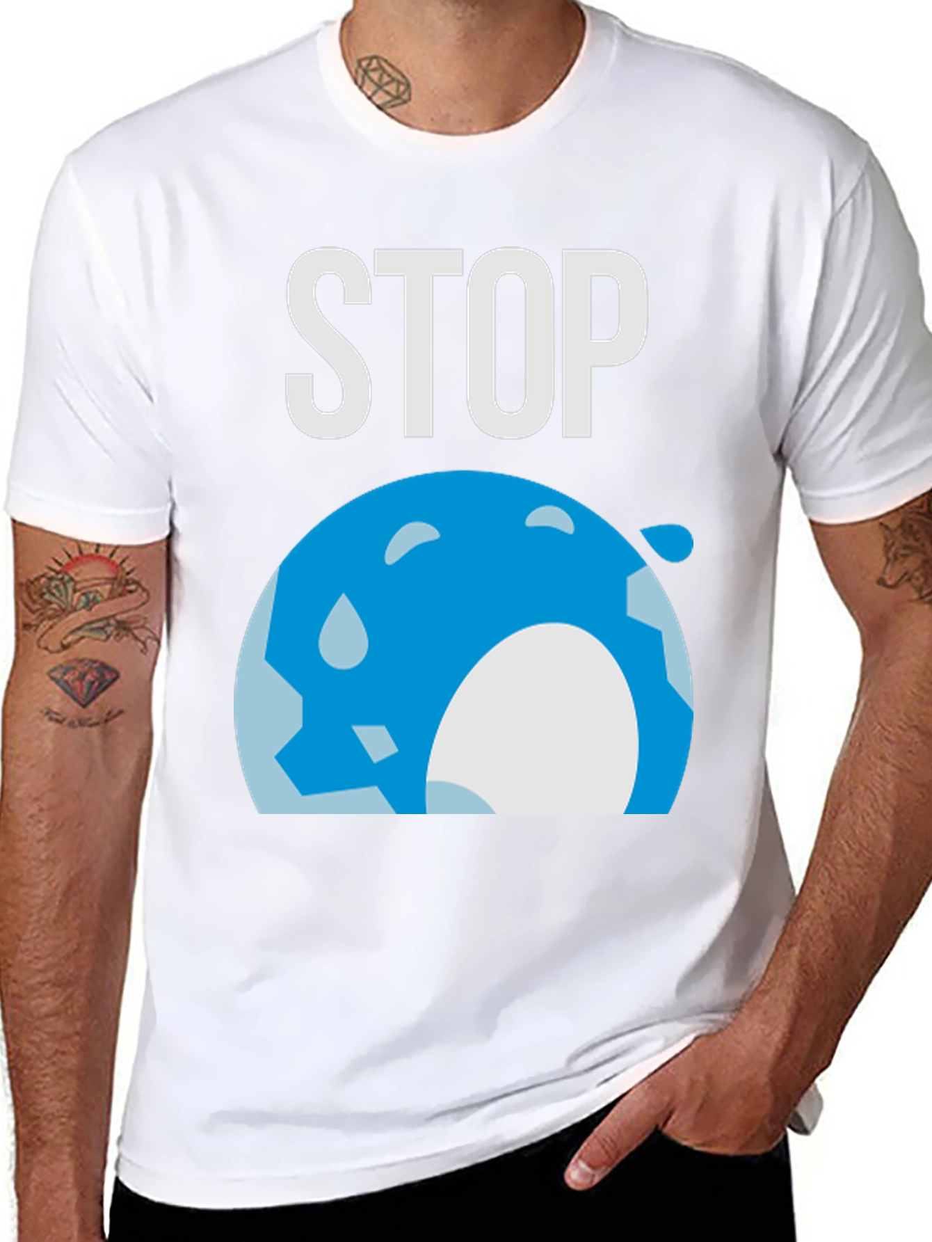 Stop Global Warming Graphic Tee