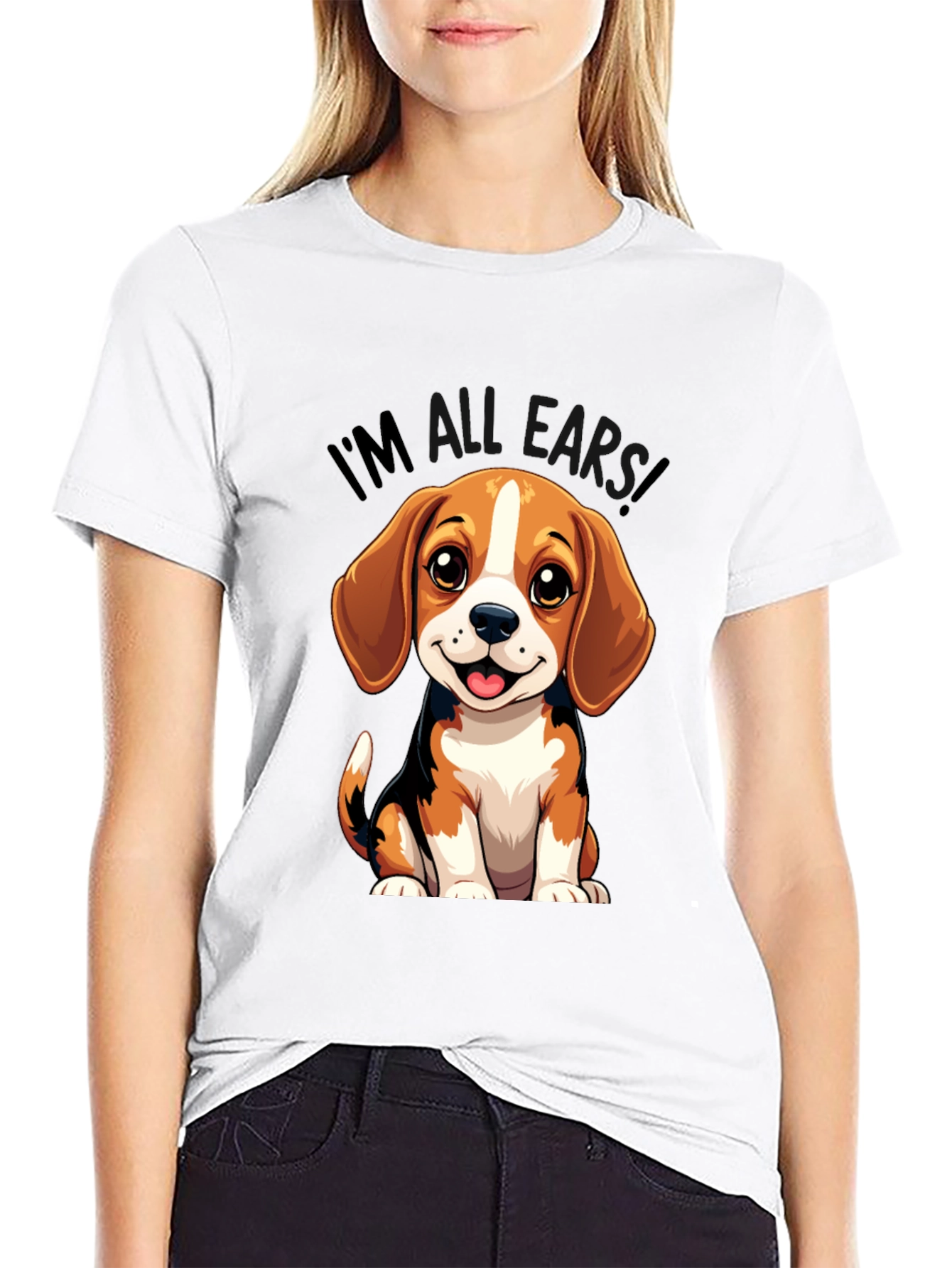 Im All Ears Cute Beagle T-Shirt
