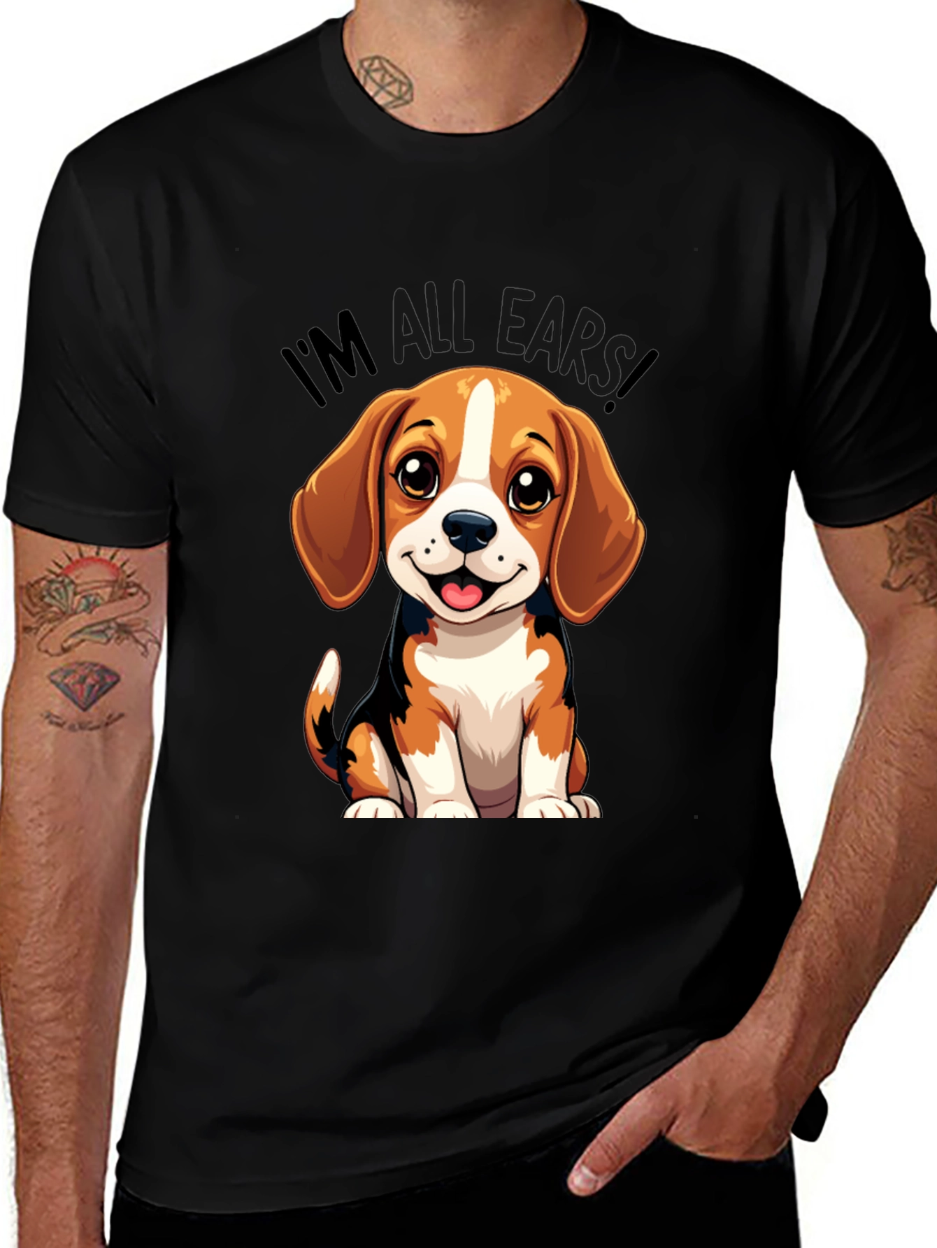 Im All Ears Cute Beagle T-Shirt