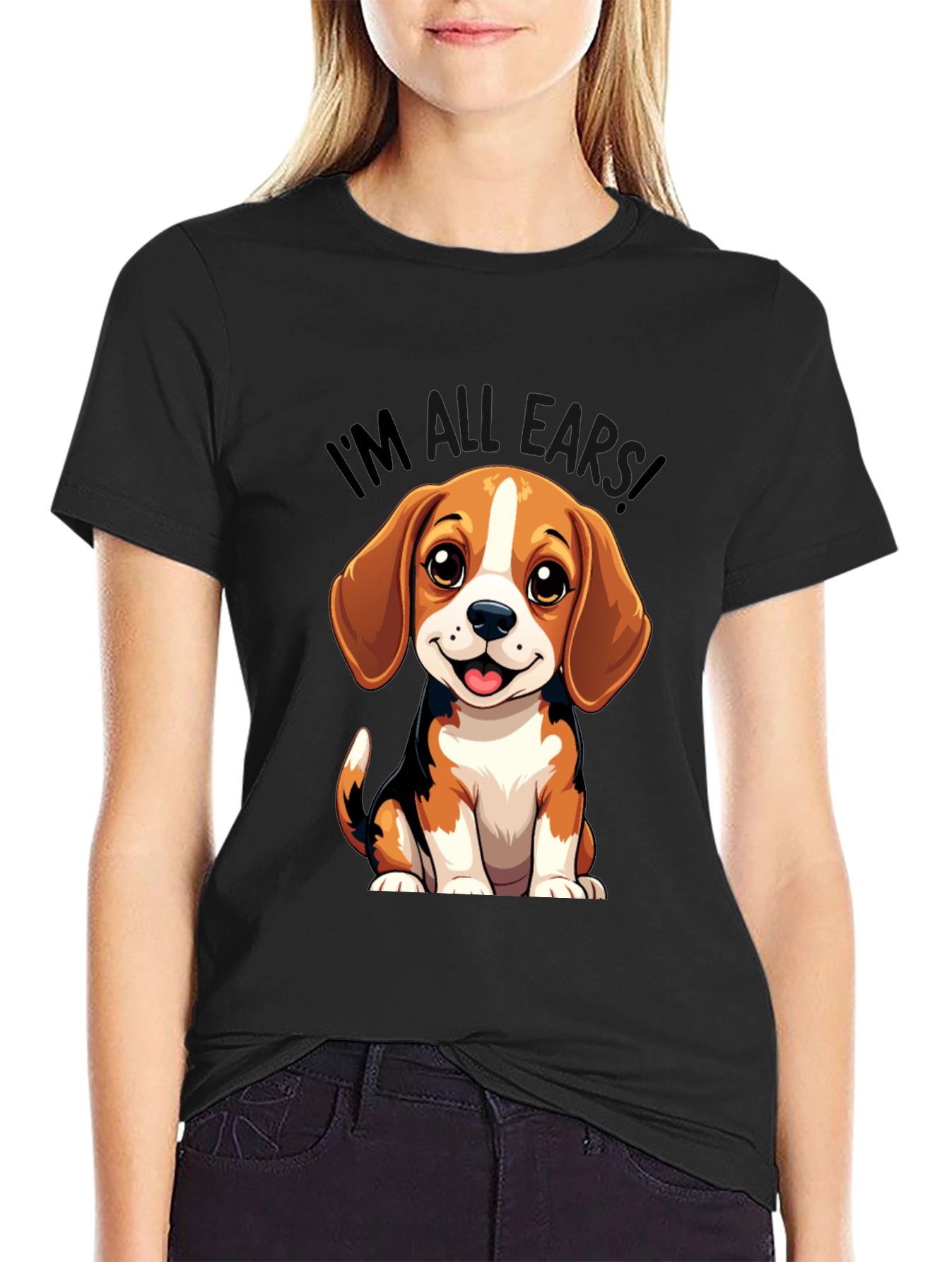 Im All Ears Cute Beagle T-Shirt