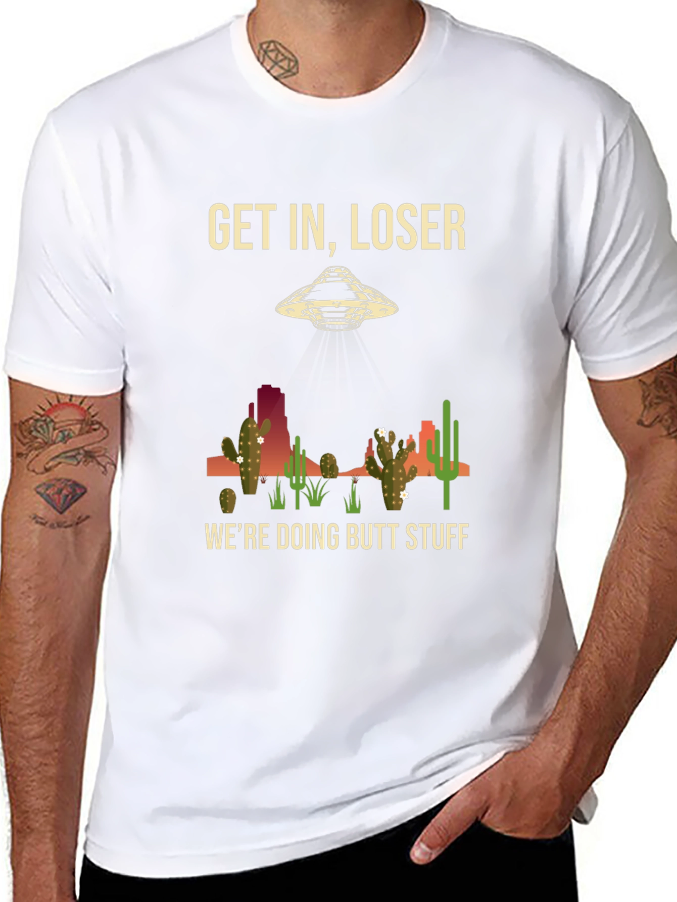 Get In Loser Alien T-Shirt