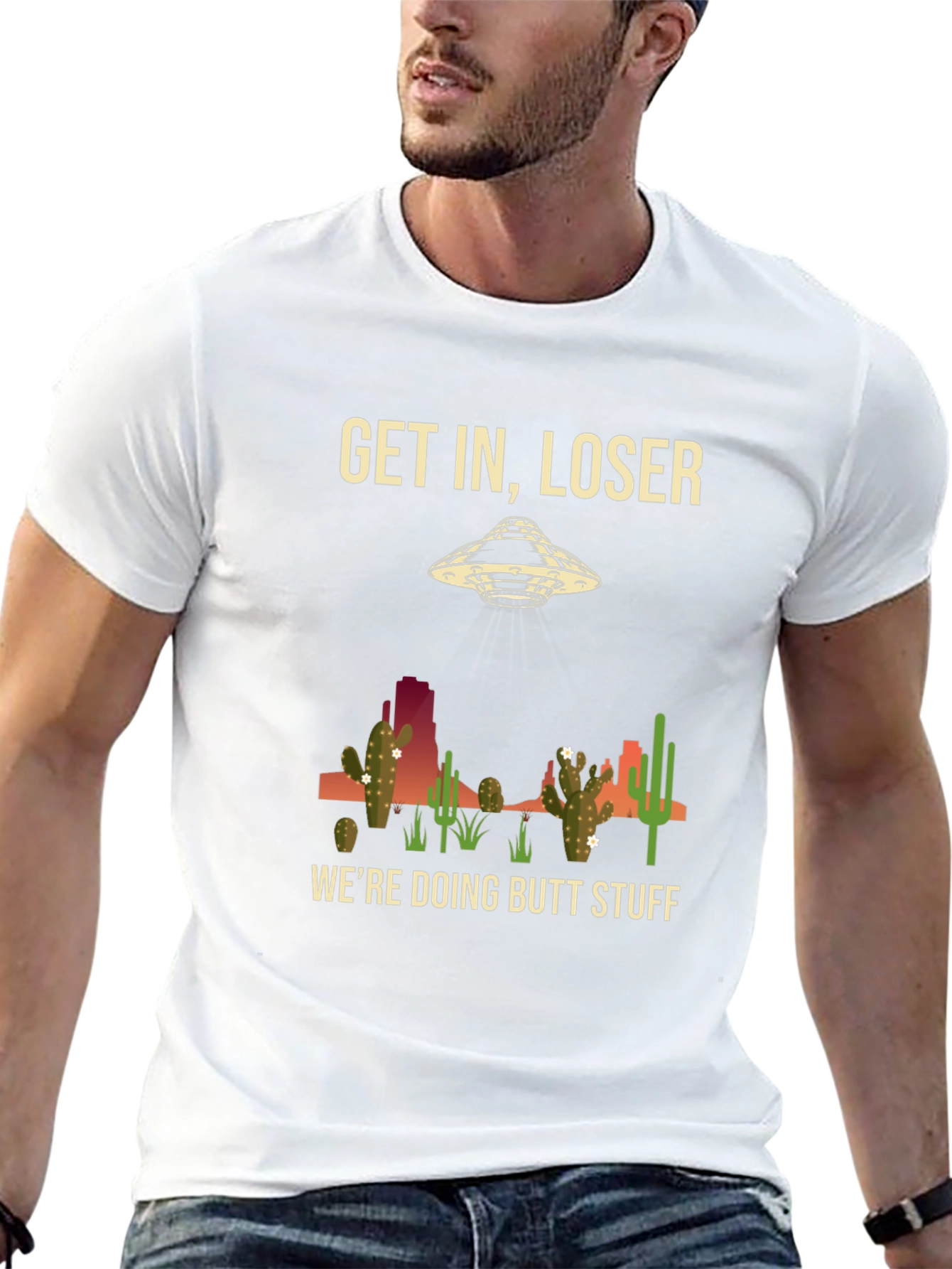 Get In Loser Alien T-Shirt