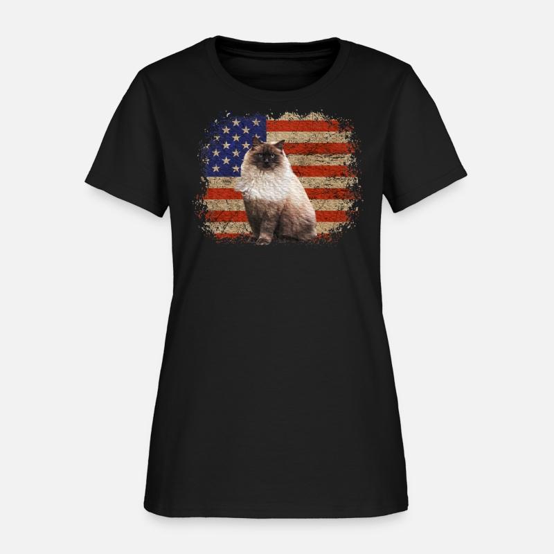 Ragdoll Cat Patriotic Independence Celebrations