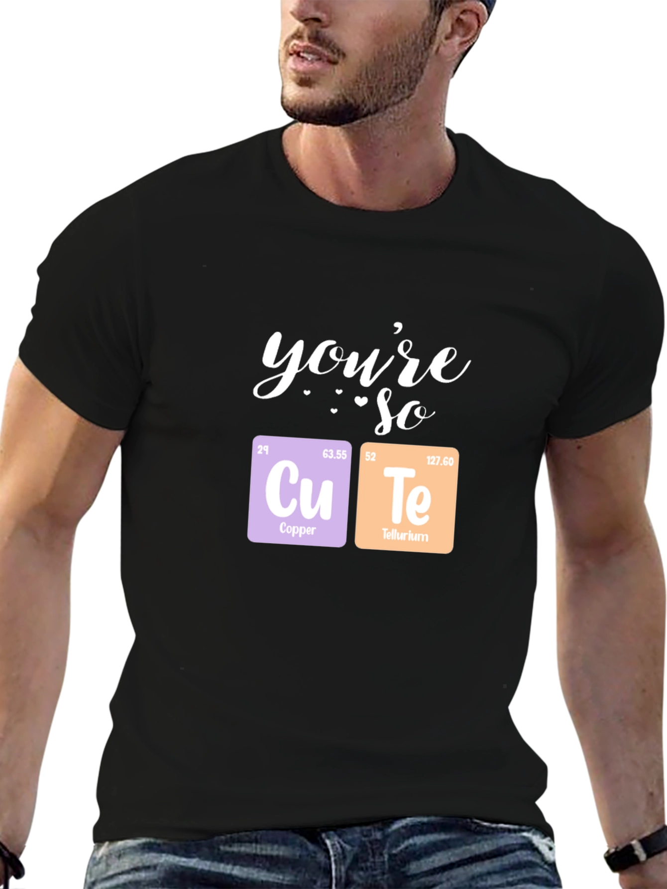 Youre So Cu-Te T-Shirt Chemistry Pun