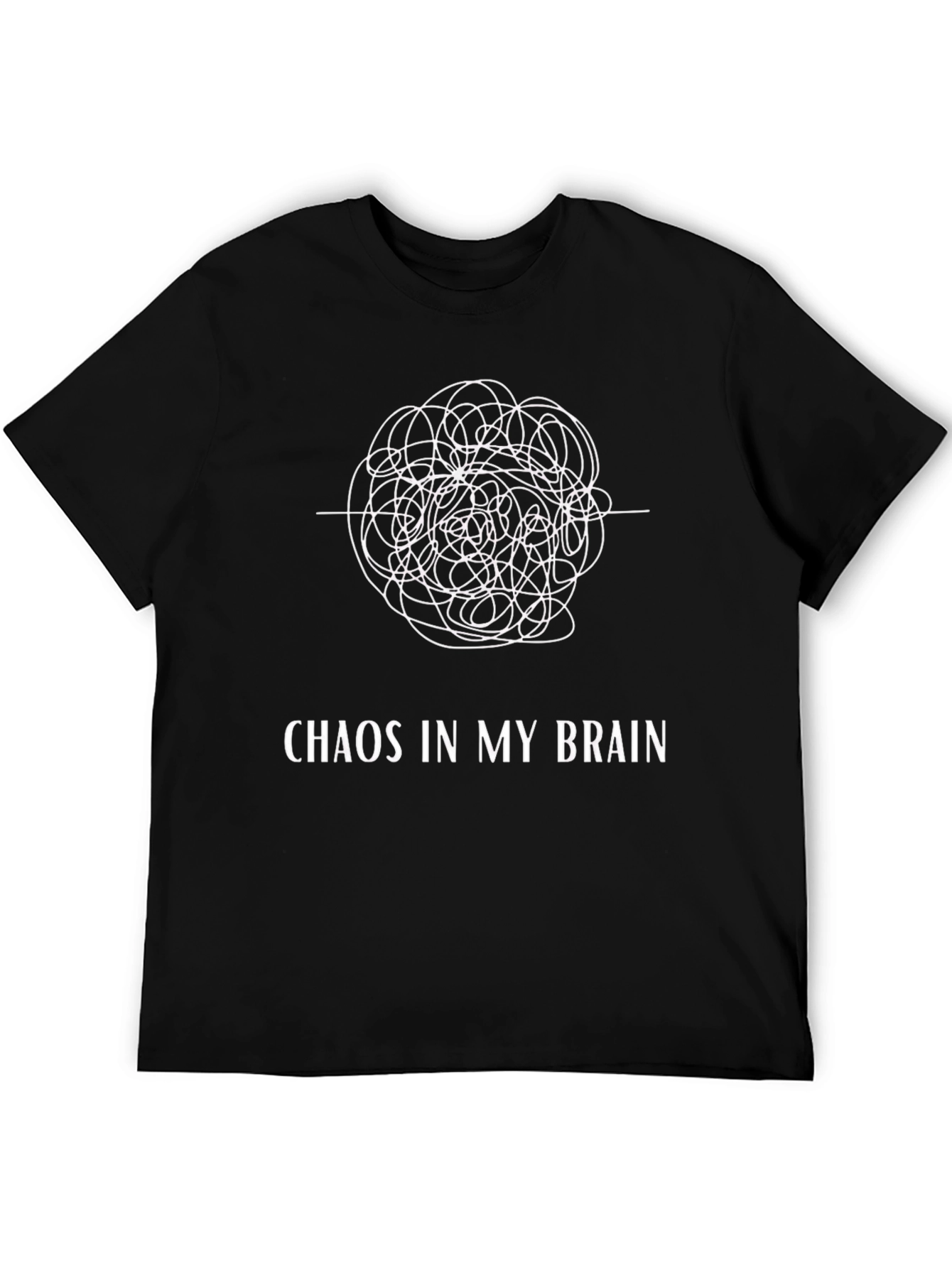 Chaos in My Brain T-Shirt - Quirky Graphic Tee