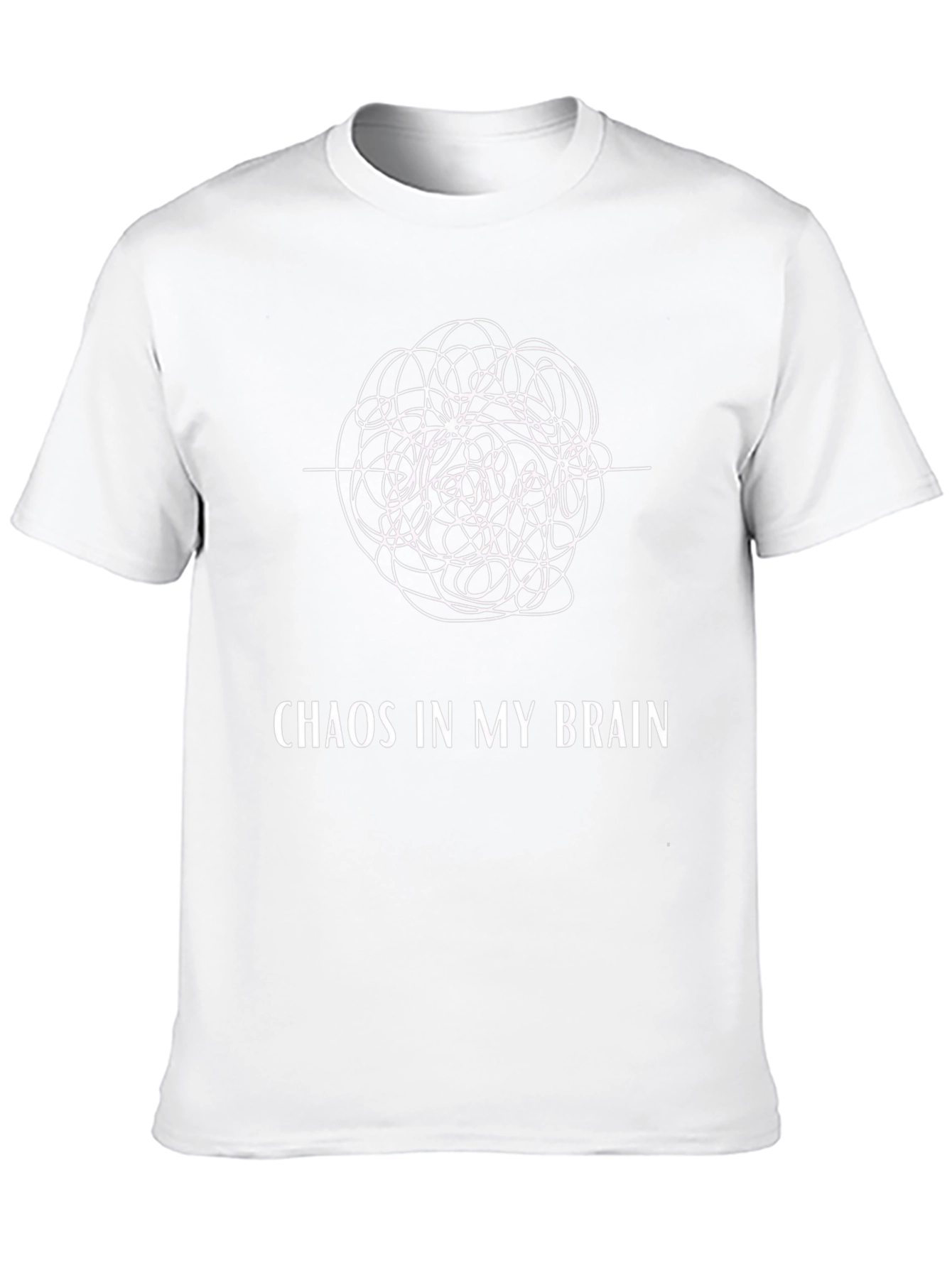 Chaos in My Brain T-Shirt - Quirky Graphic Tee