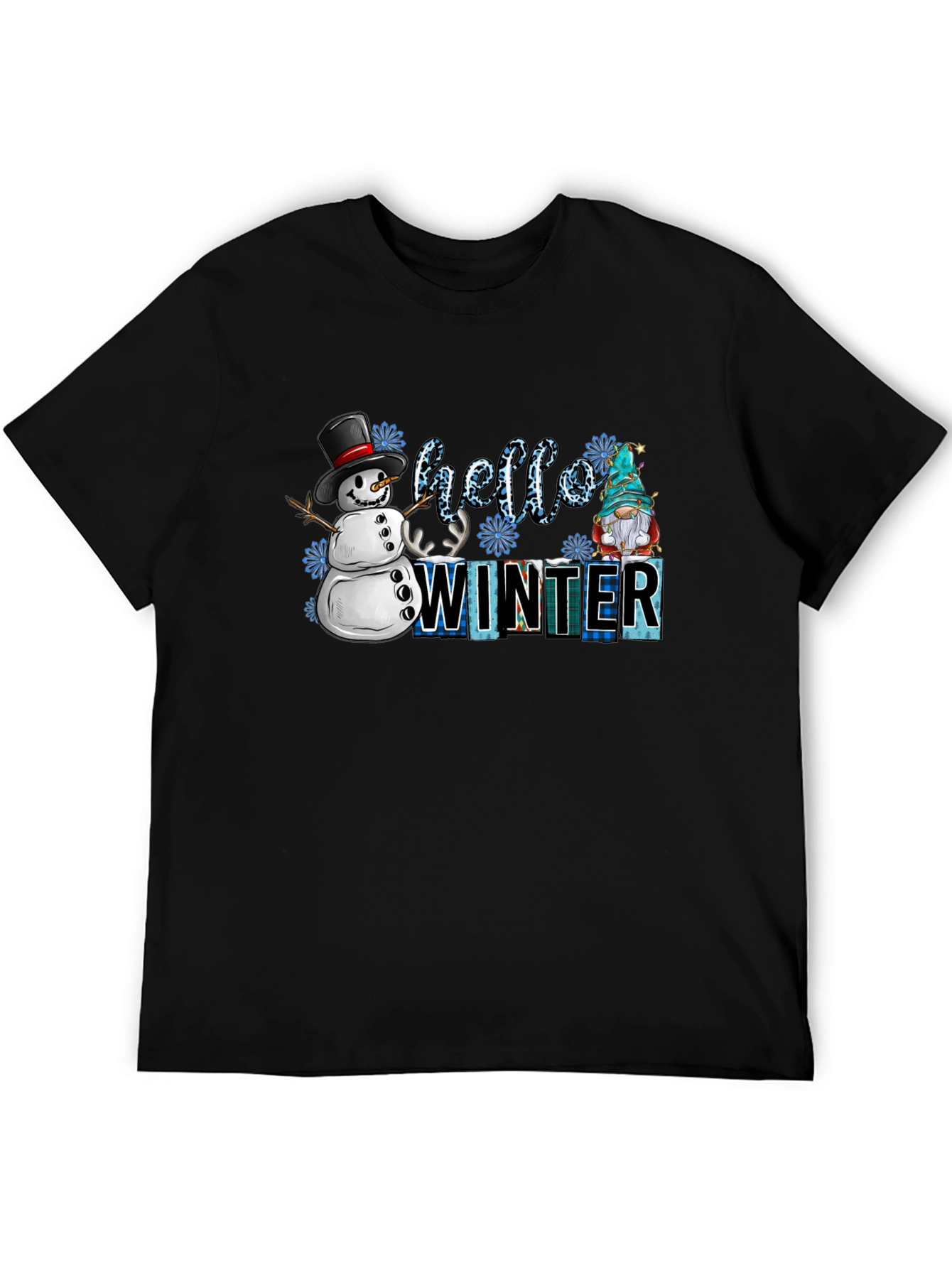 Hello Winter Graphic T-Shirt