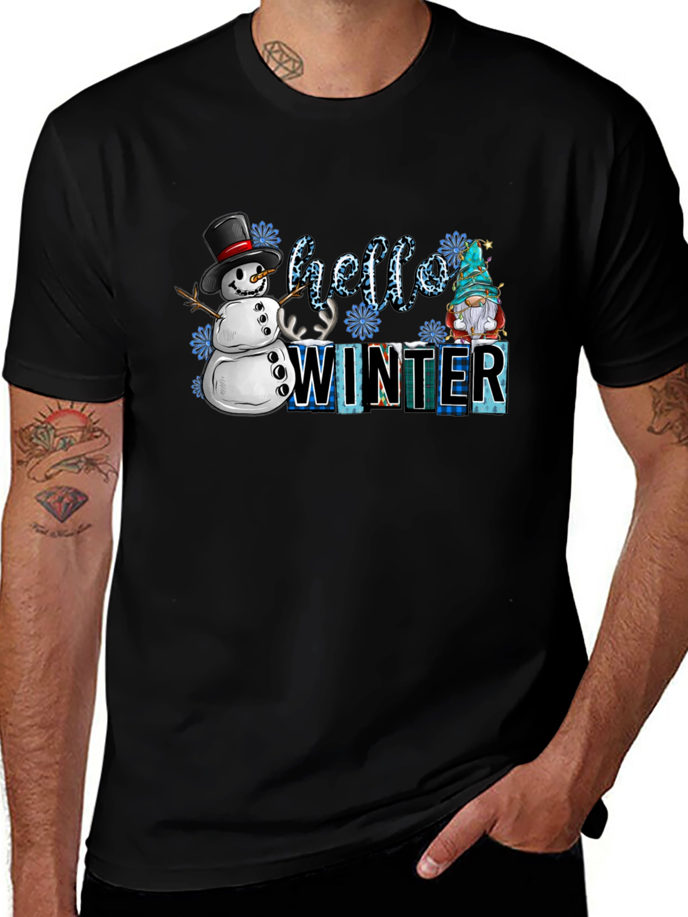 Hello Winter Graphic T-Shirt