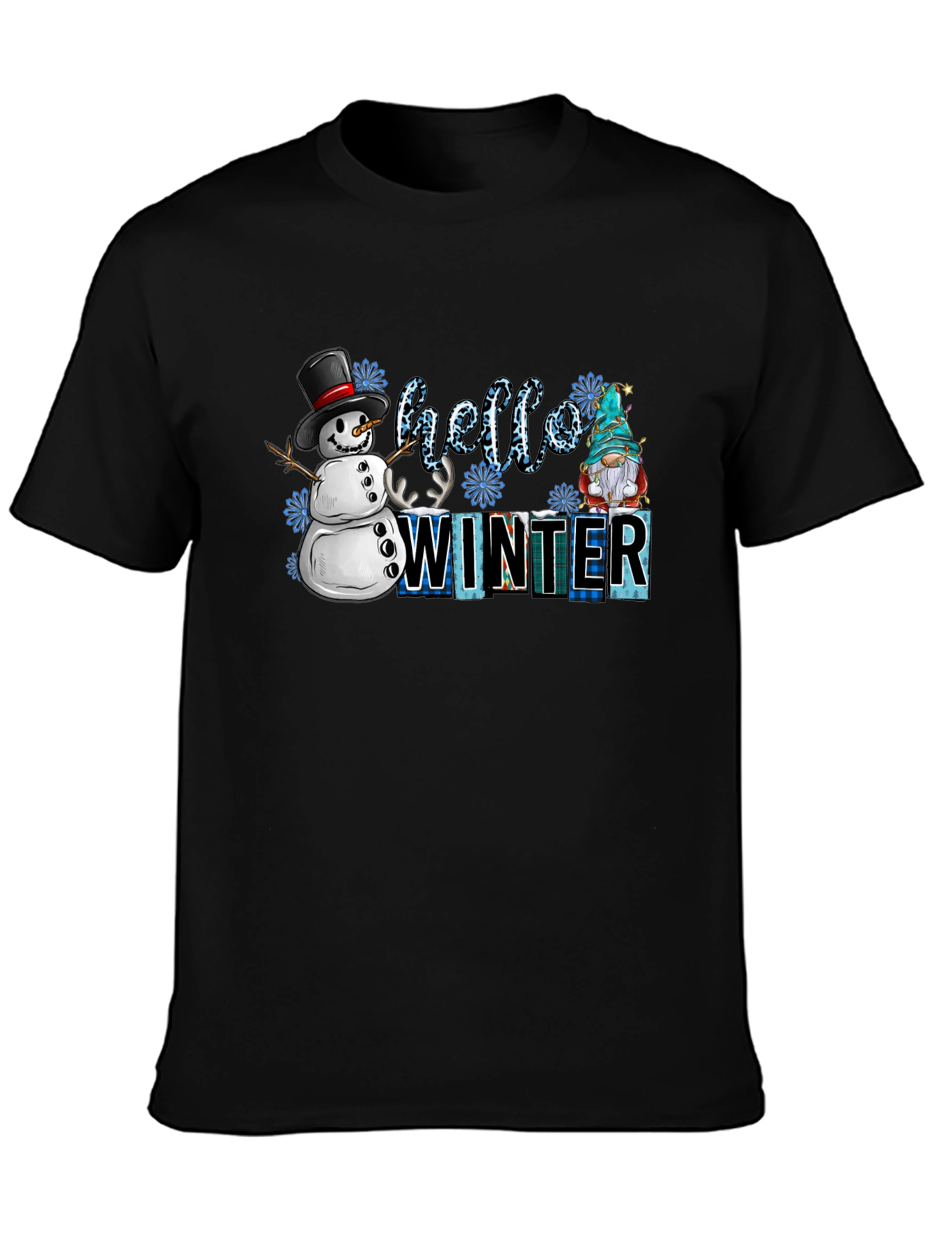 Hello Winter Graphic T-Shirt