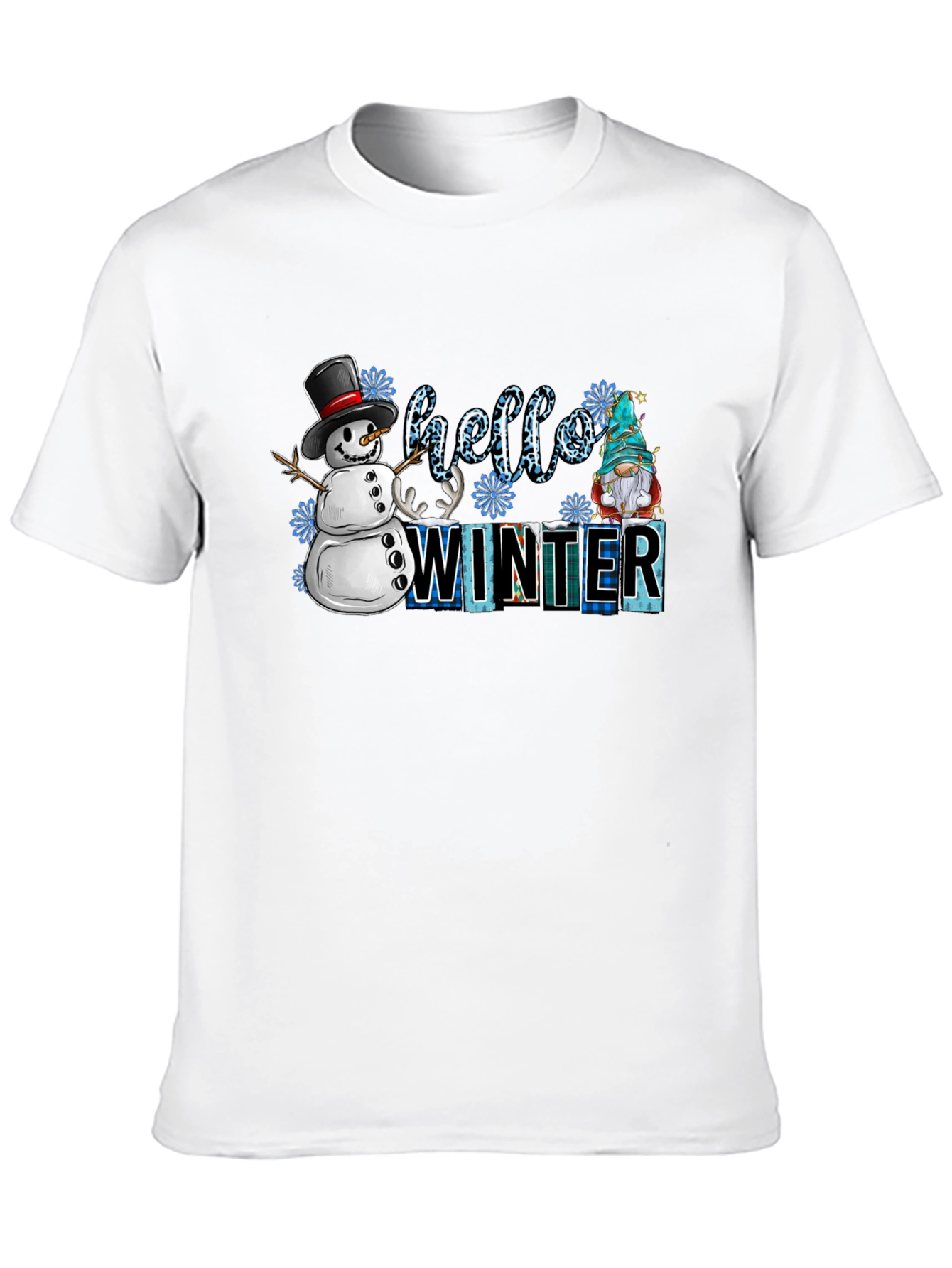 Hello Winter Graphic T-Shirt