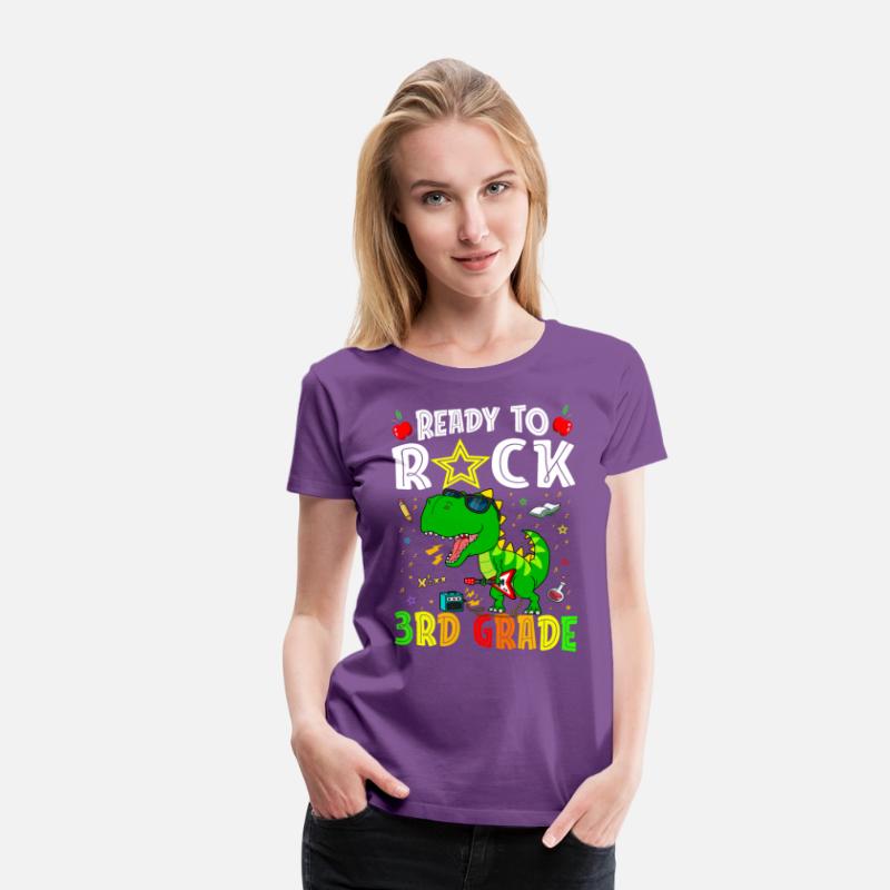 Ready to Rock 3rd Grade Rock Guitar T Rex Kids