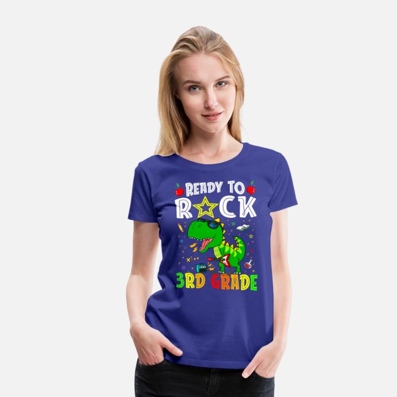 Ready to Rock 3rd Grade Rock Guitar T Rex Kids