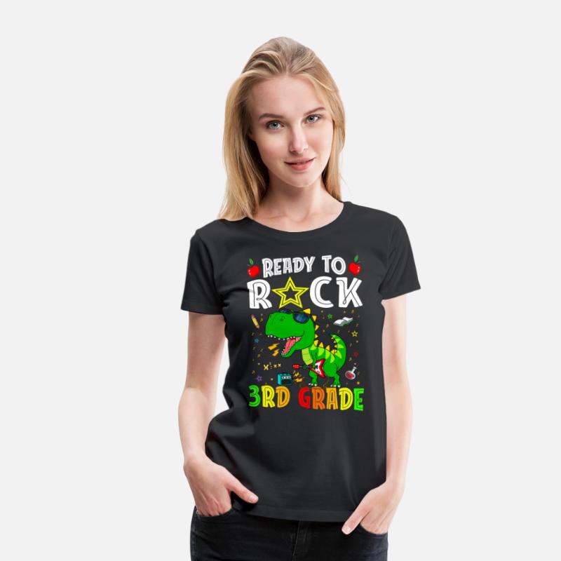 Ready to Rock 3rd Grade Rock Guitar T Rex Kids