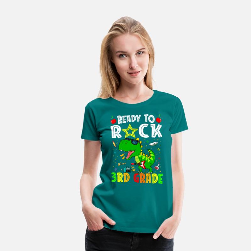 Ready to Rock 3rd Grade Rock Guitar T Rex Kids