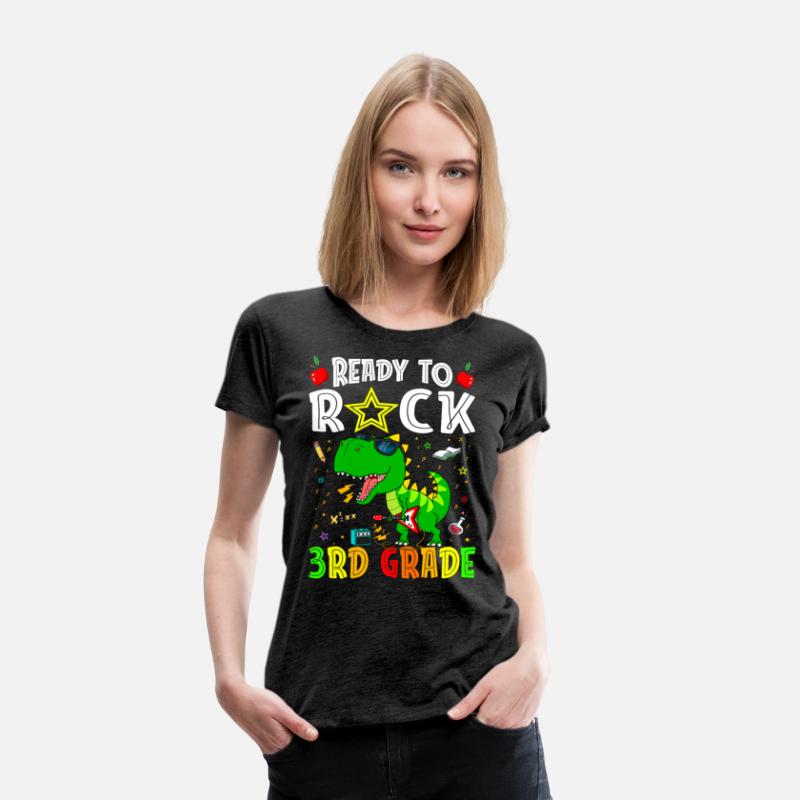 Ready to Rock 3rd Grade Rock Guitar T Rex Kids
