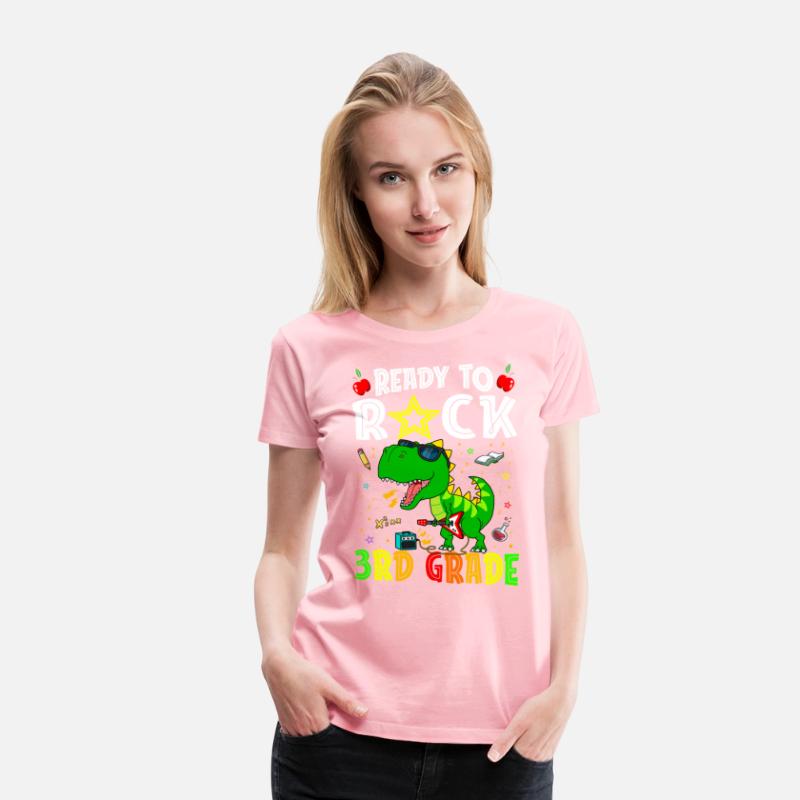 Ready to Rock 3rd Grade Rock Guitar T Rex Kids