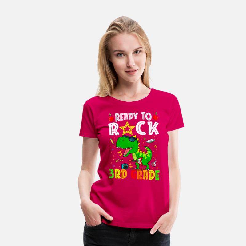 Ready to Rock 3rd Grade Rock Guitar T Rex Kids