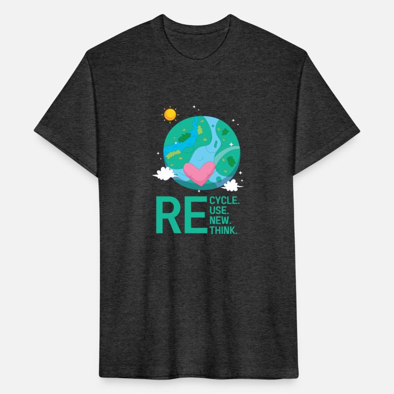 Recycle Reuse Renew Rethink Earth Day Activism