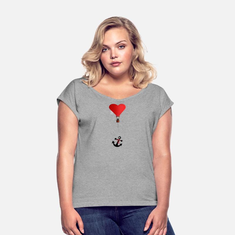 red heart balloon with loving couple & black ancho