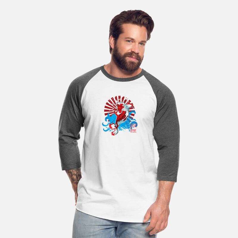 Red Japan Koi Fish Japan Apparel Shirt