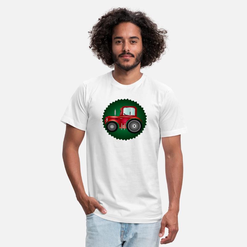 red tractor patch for tractor and farm fans