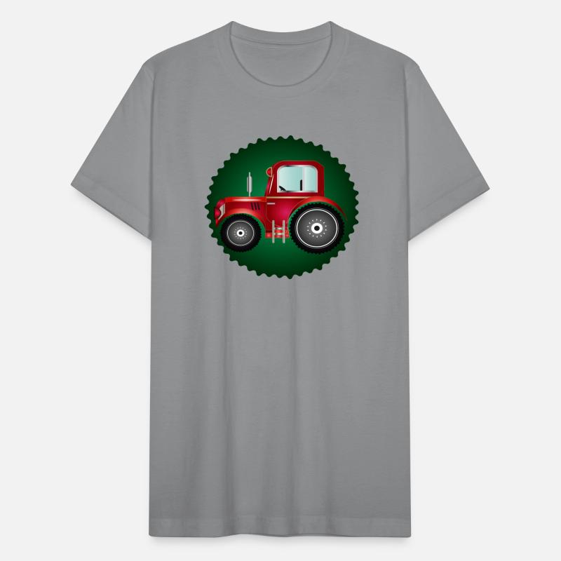 red tractor patch for tractor and farm fans