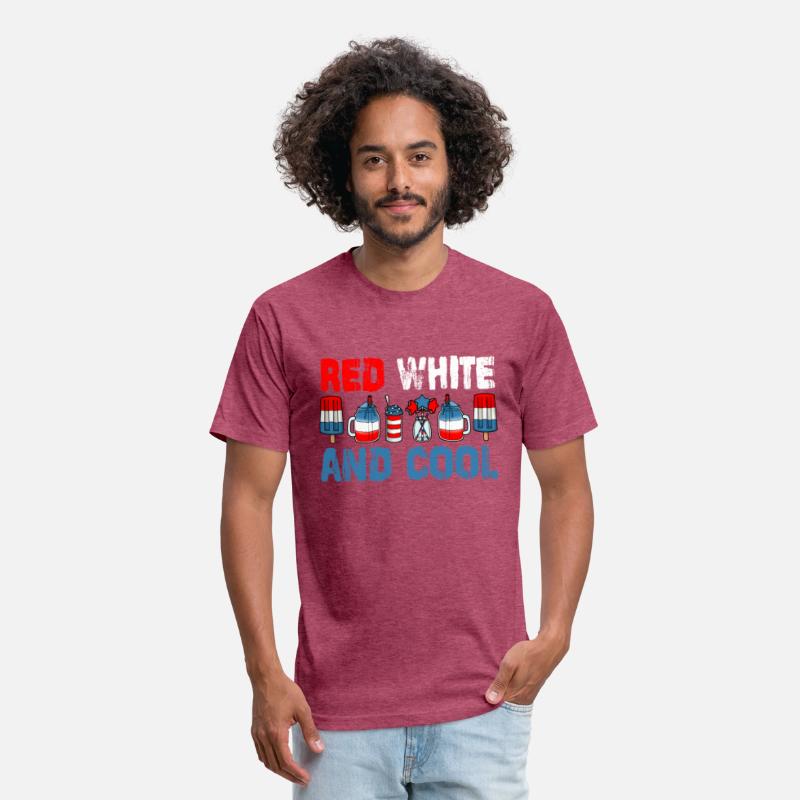 Red White And Patriotic Ice Cream Popsicle 4Th Of